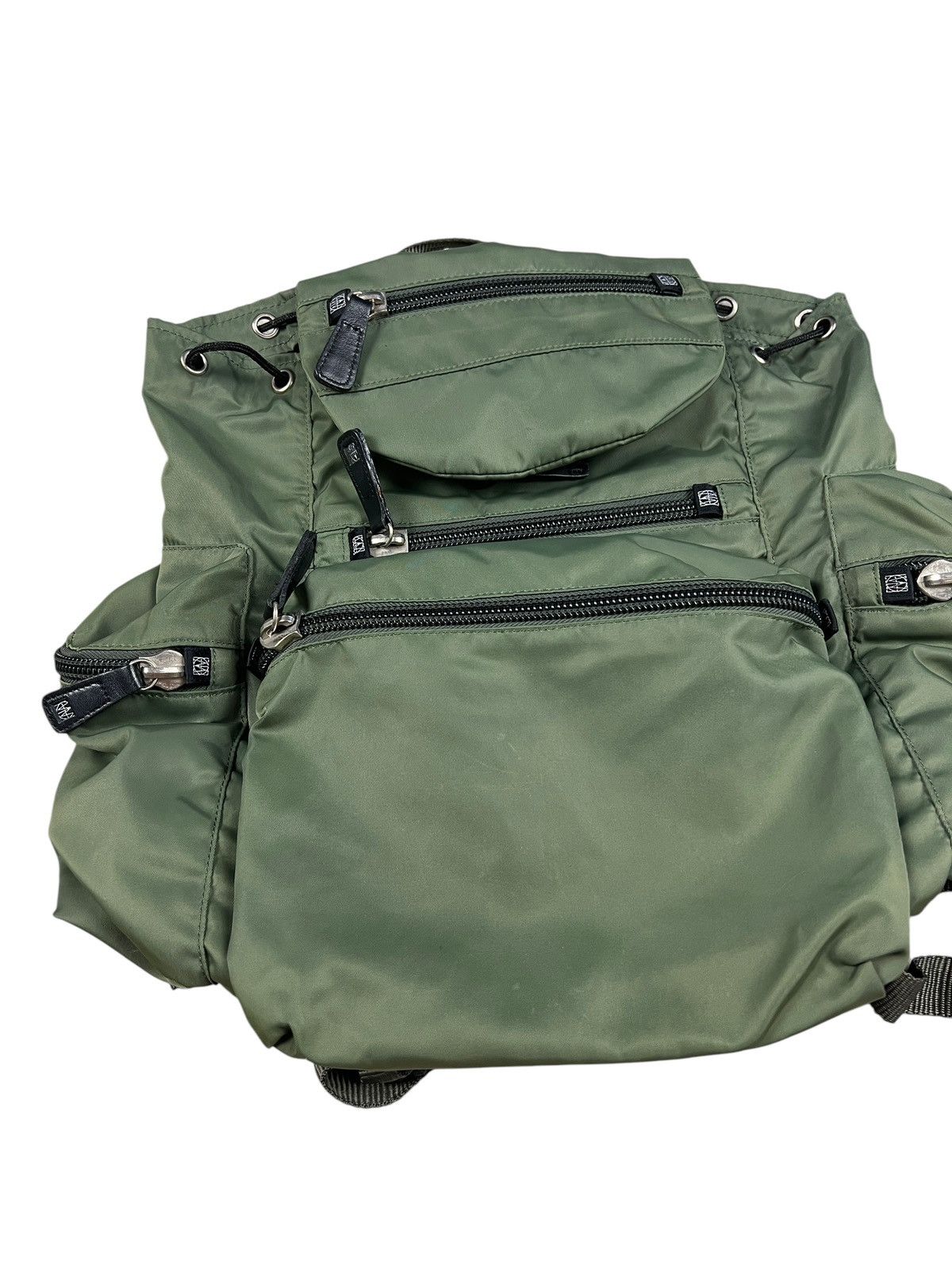 Y's × Yohji Yamamoto 1990s Yohji Yamamoto Workshop Tanker Backpack Size ONE SIZE - 15 Thumbnail