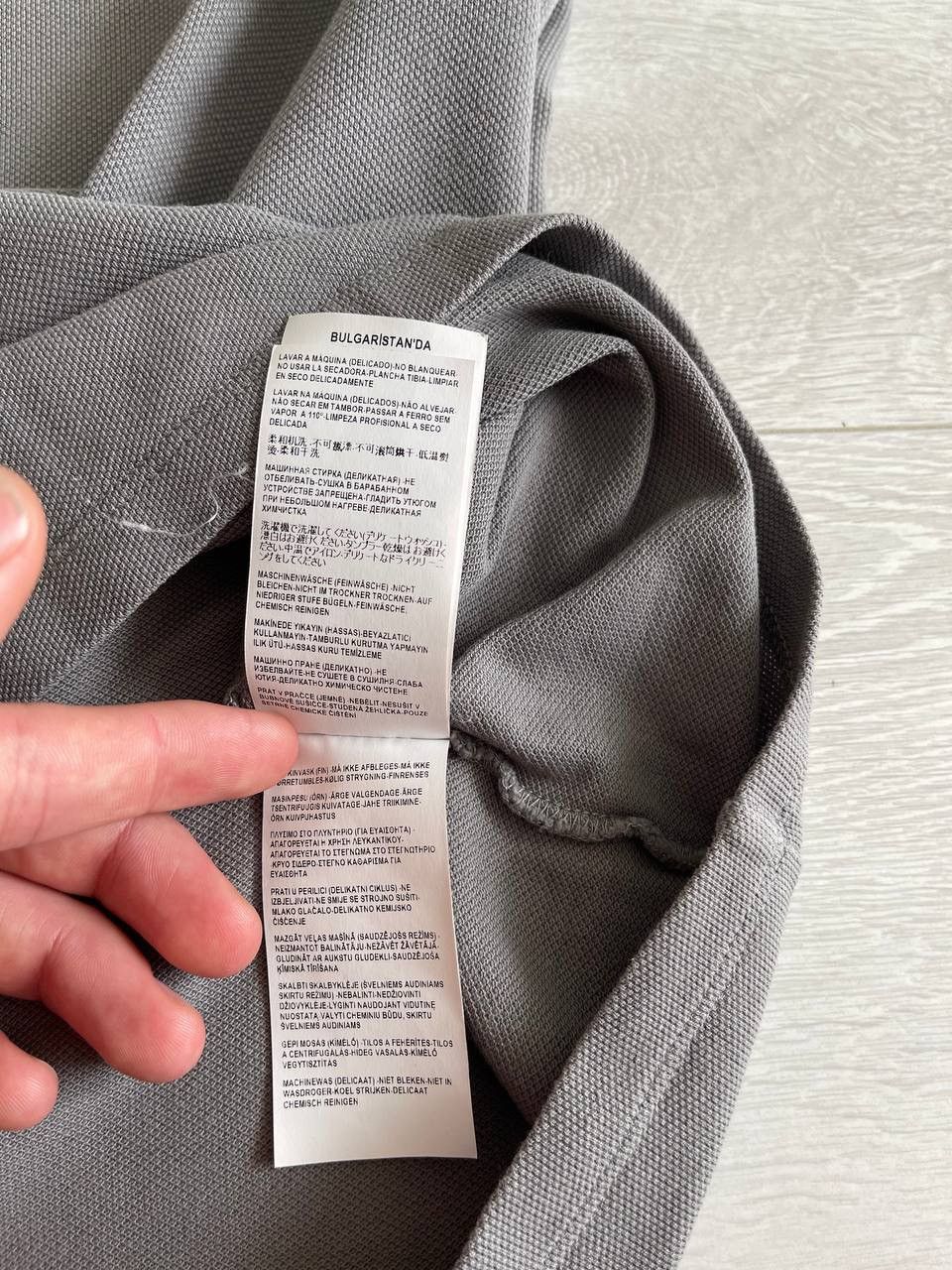 Versace × Versace Jeans Couture × Versus Versace Versace Collection Gray Polo Shirt Size US L / EU 52-54 / 3 - 18 Thumbnail