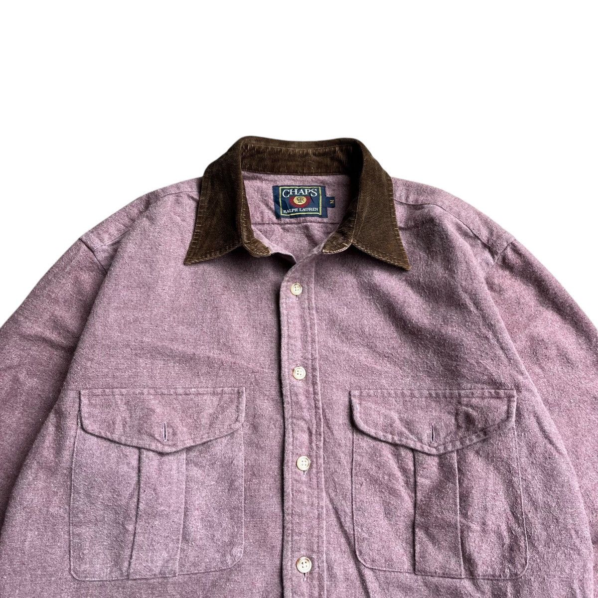 Chaps Ralph Lauren Chaps Ralph Lauren Double Pocket Shirt Size US L / EU 52-54 / 3 - 3 Thumbnail