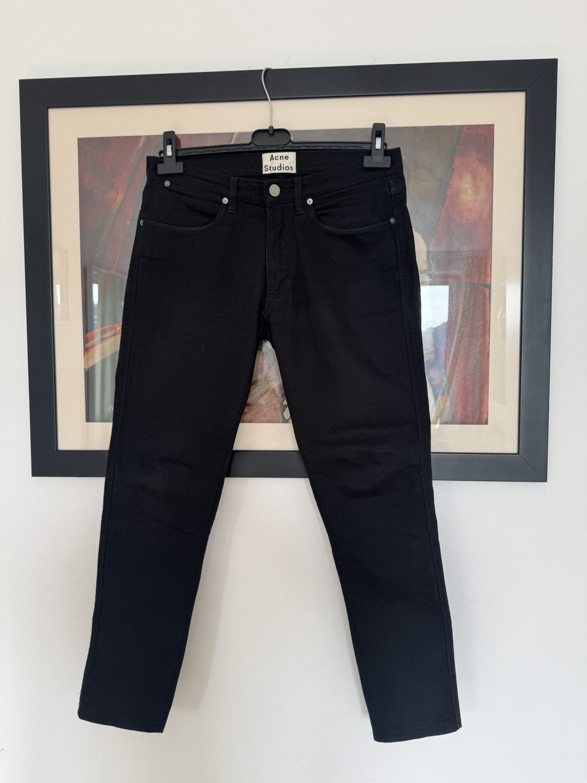 Acne Studios Acne Studios Skinny Luxury Quality Denim Slim Jeans Rare Size US 31 - 1 Thumbnail