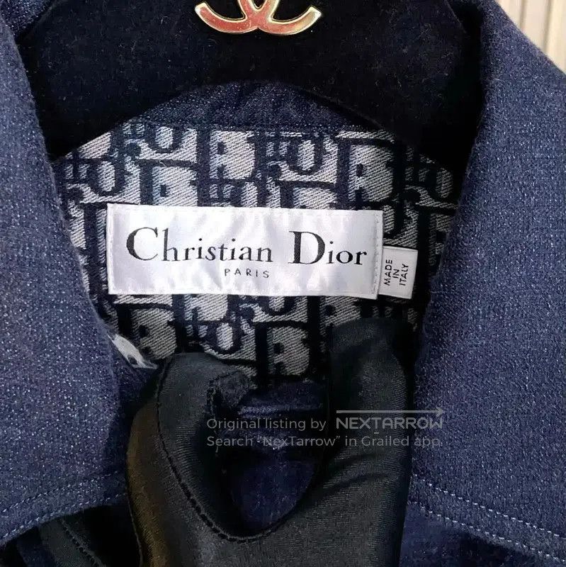 Dior Dior Blue Cotton Embroidered Women's Jacket . Size S / US 4 / IT 40 - 8 Thumbnail