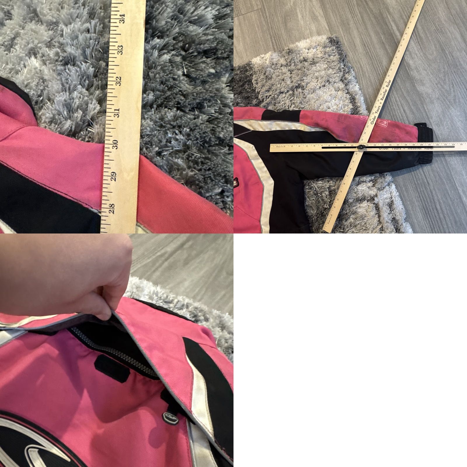 Pinko FLAWED Coldwave Ladies Pink Ski Jacket Coat XL READ!! Nike Size XL / US 12-14 / IT 48-50 - 11 Thumbnail