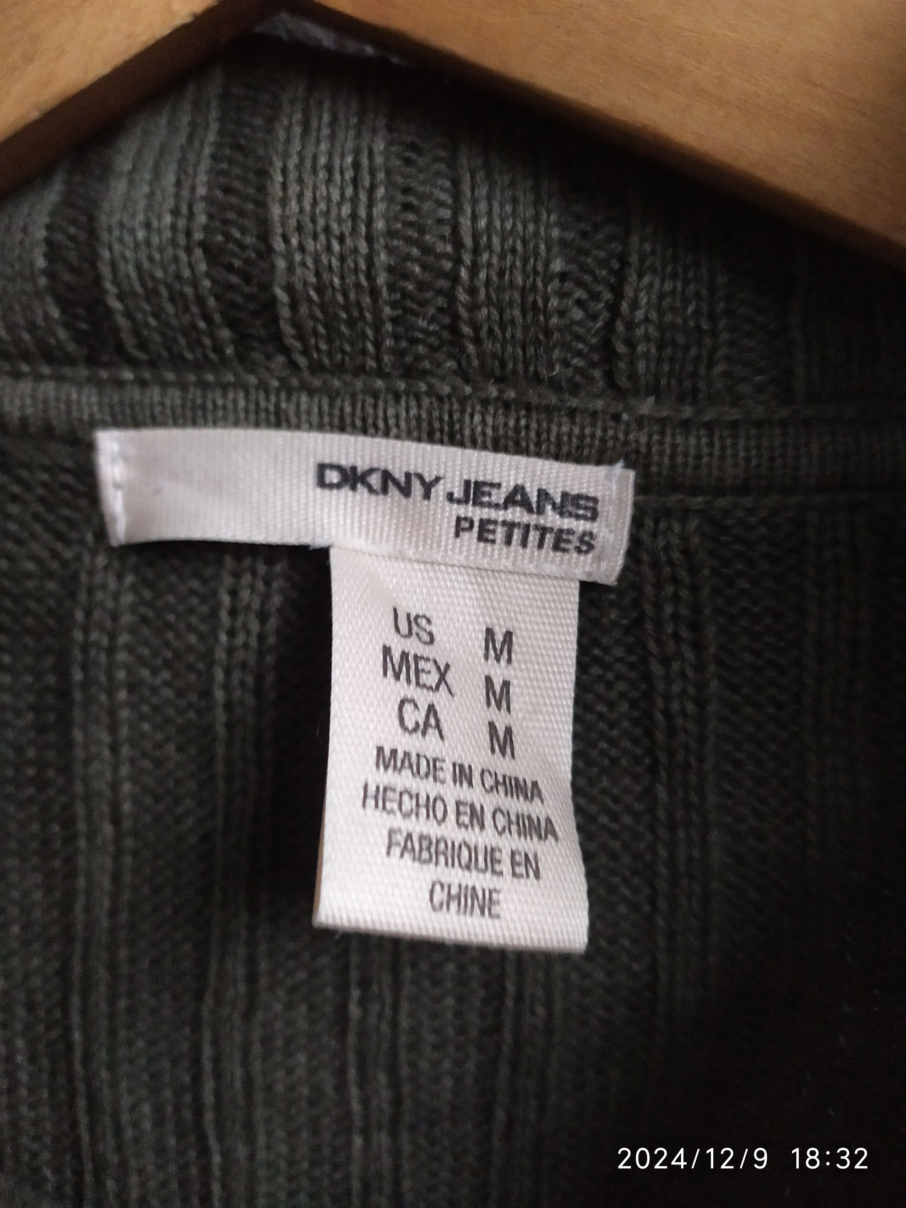If Six Was Nine × Japanese Brand × Le Grande Bleu (L.G.B.) vintage DKNY JEANS Knit Zip-up i6w9 LGB style Size US M / EU 48-50 / 2 - 6 Thumbnail