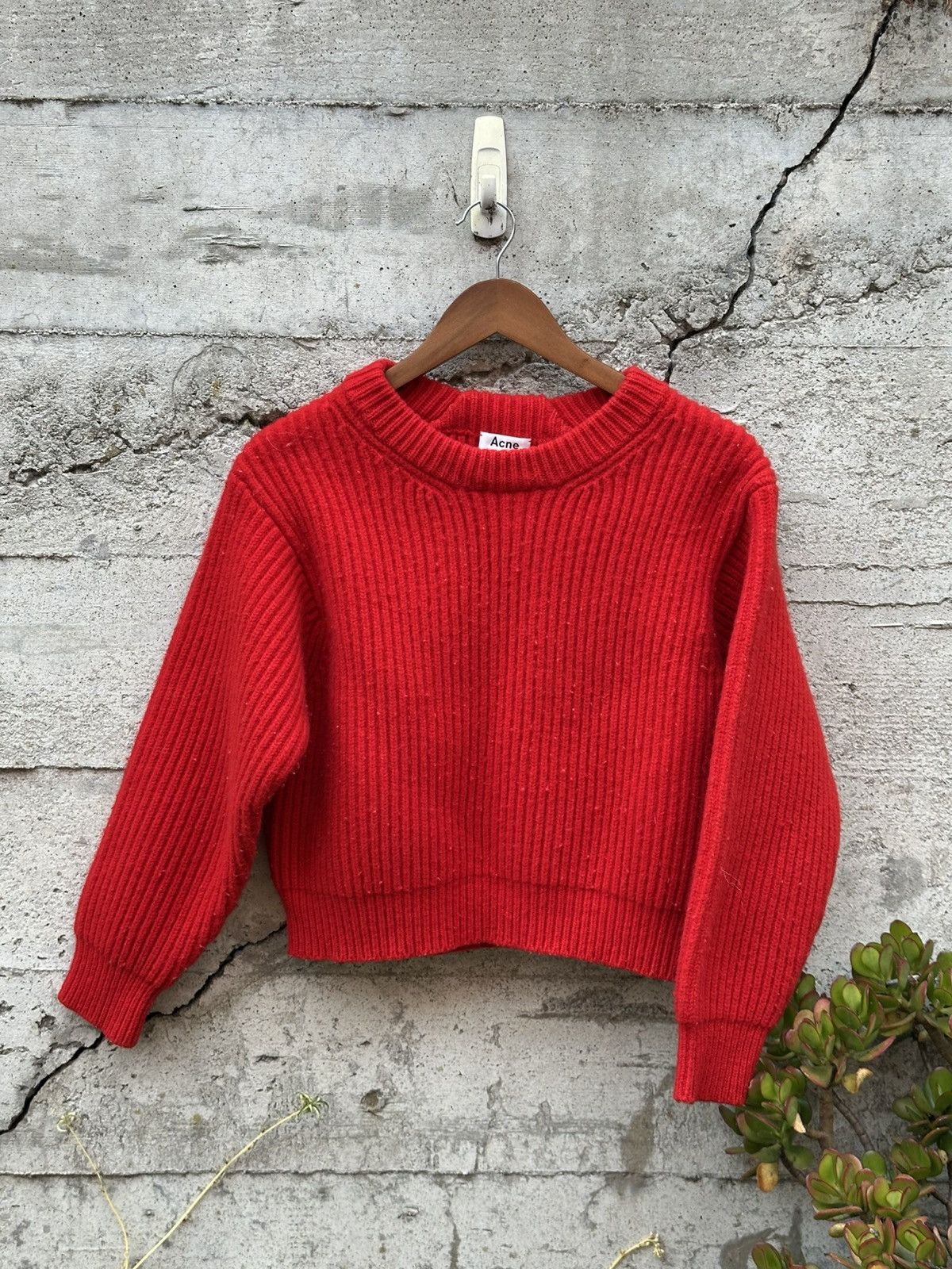 Acne Studios RARE GRAIL Acne Studios ribbed pilled sweater unisex Size US S / EU 44-46 / 1 - 2 Thumbnail