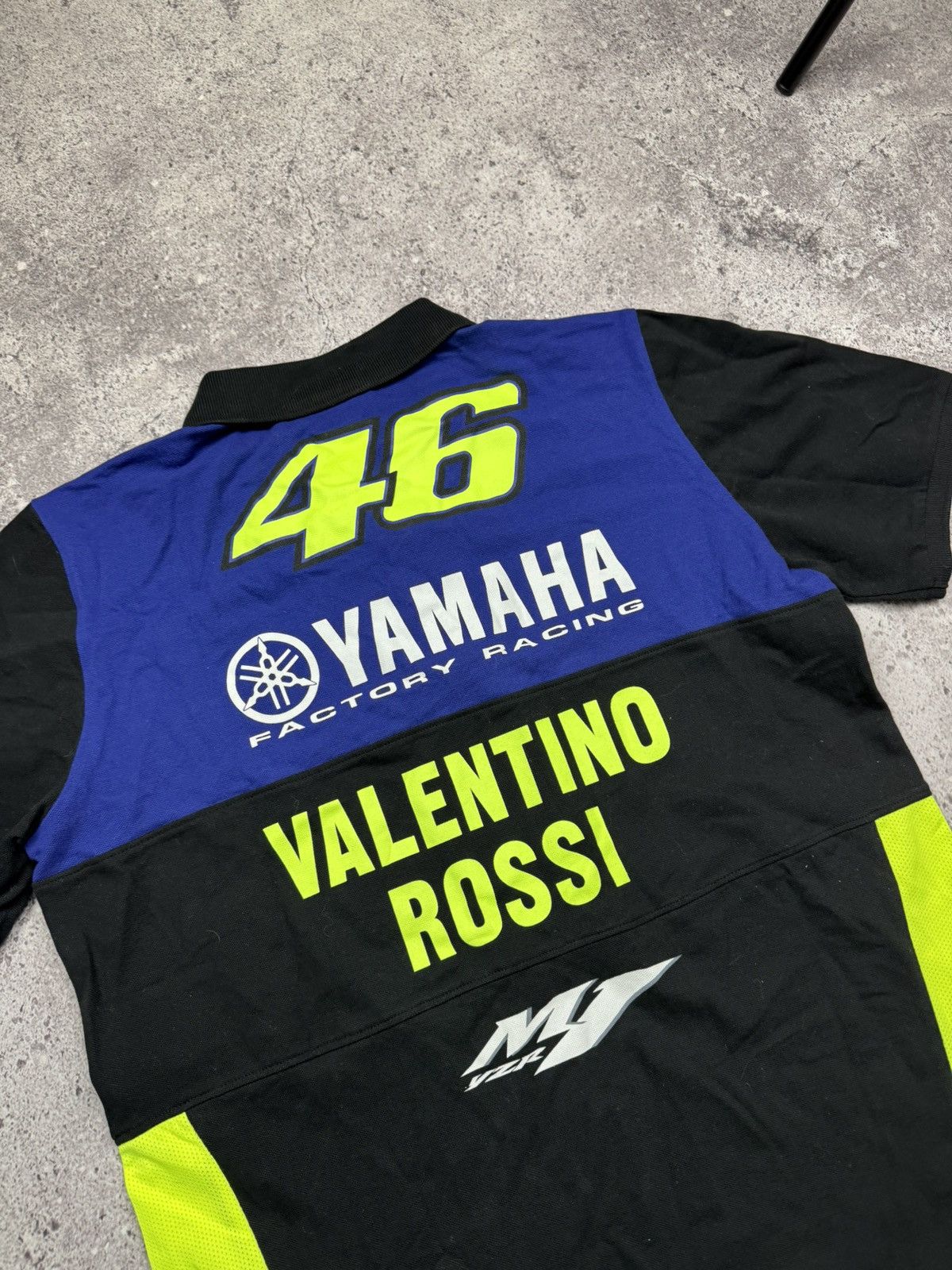 Yamaha Vintage Yamaha Y2K Racing Valentino Rossi 46 polo shirt Size US M / EU 48-50 / 2 - 5 Thumbnail