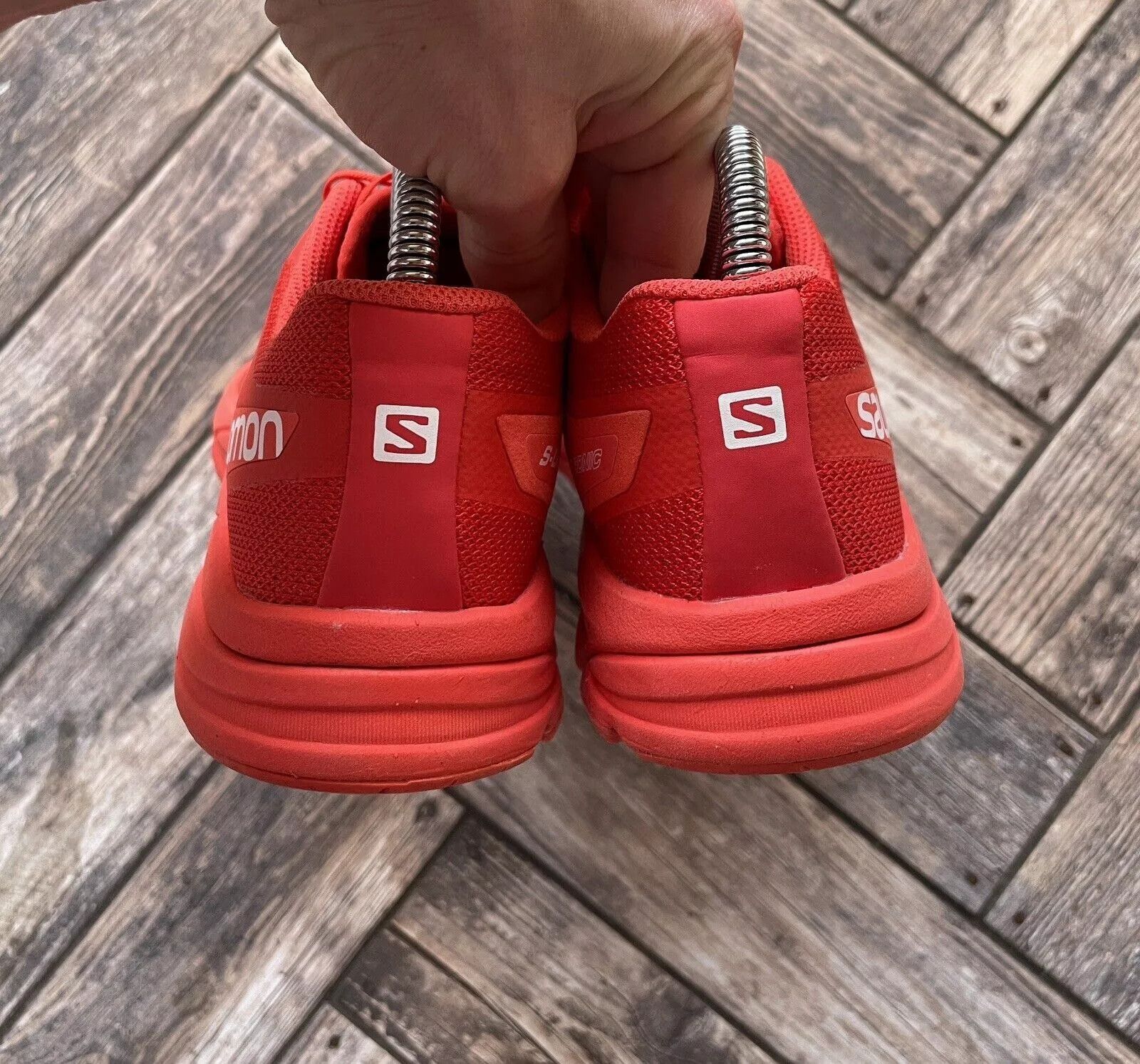 Salomon Salomon S/LAB Sonic 3 Trail Running Shoes Red x Red Size US 7 / IT 37 - 4 Thumbnail