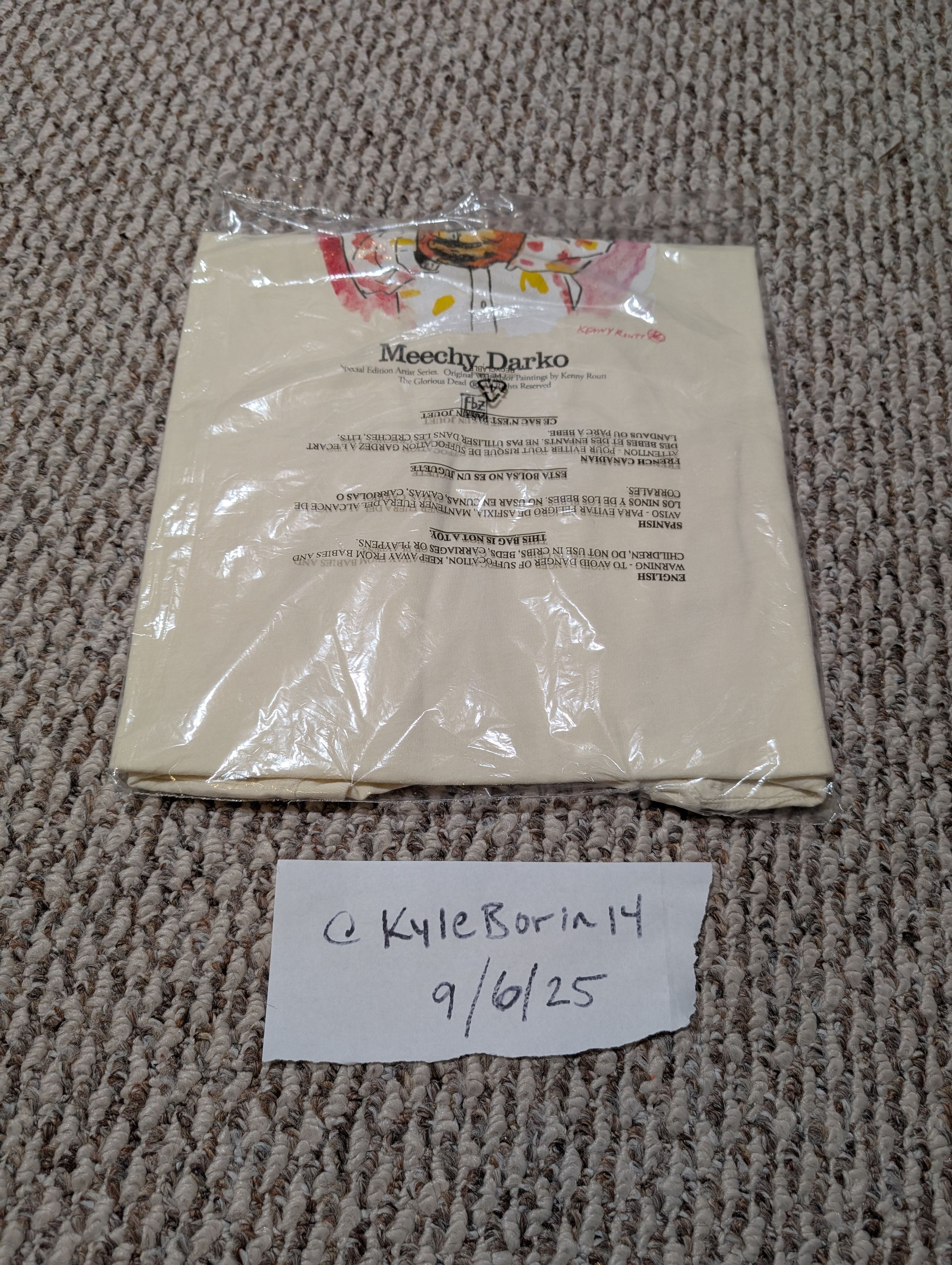 Flatbush Zombies Artist Series 1 : Meechy Darko - Flatbush Zombies Tee (New) Size US L / EU 52-54 / 3 - 3 Thumbnail