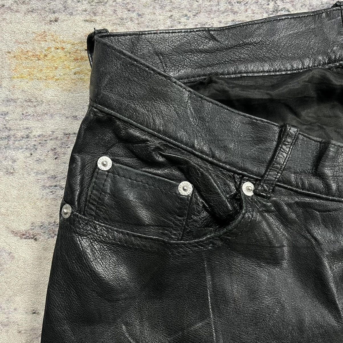 Helmut Lang Vintage Helmut lang leather pants Size US 30 / EU 46 - 10 Thumbnail