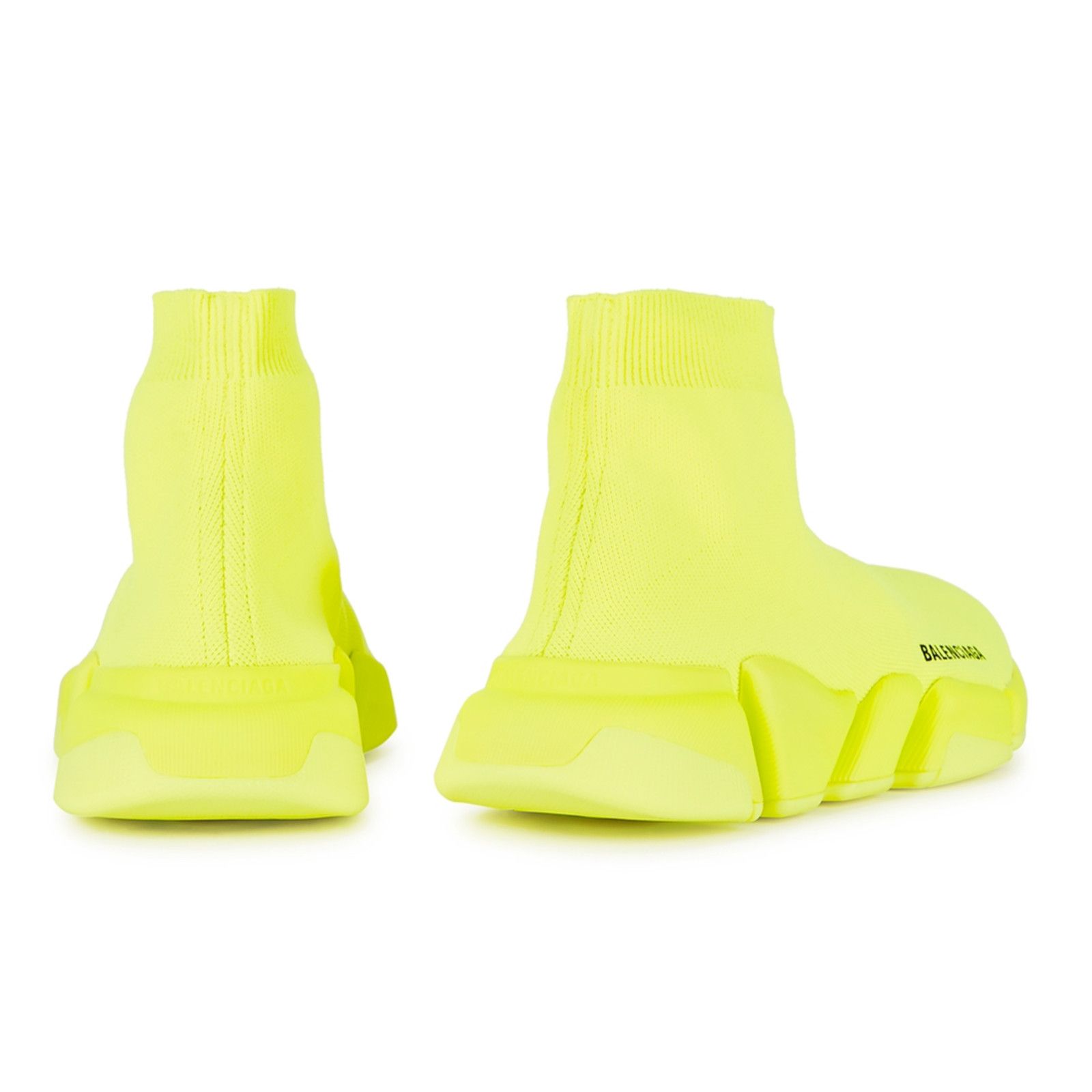 Balenciaga Speed 2.0 Sock Fluo Logo High Top Knit Trainer Sneaker 37 Size US 7 / IT 37 - 10 Thumbnail