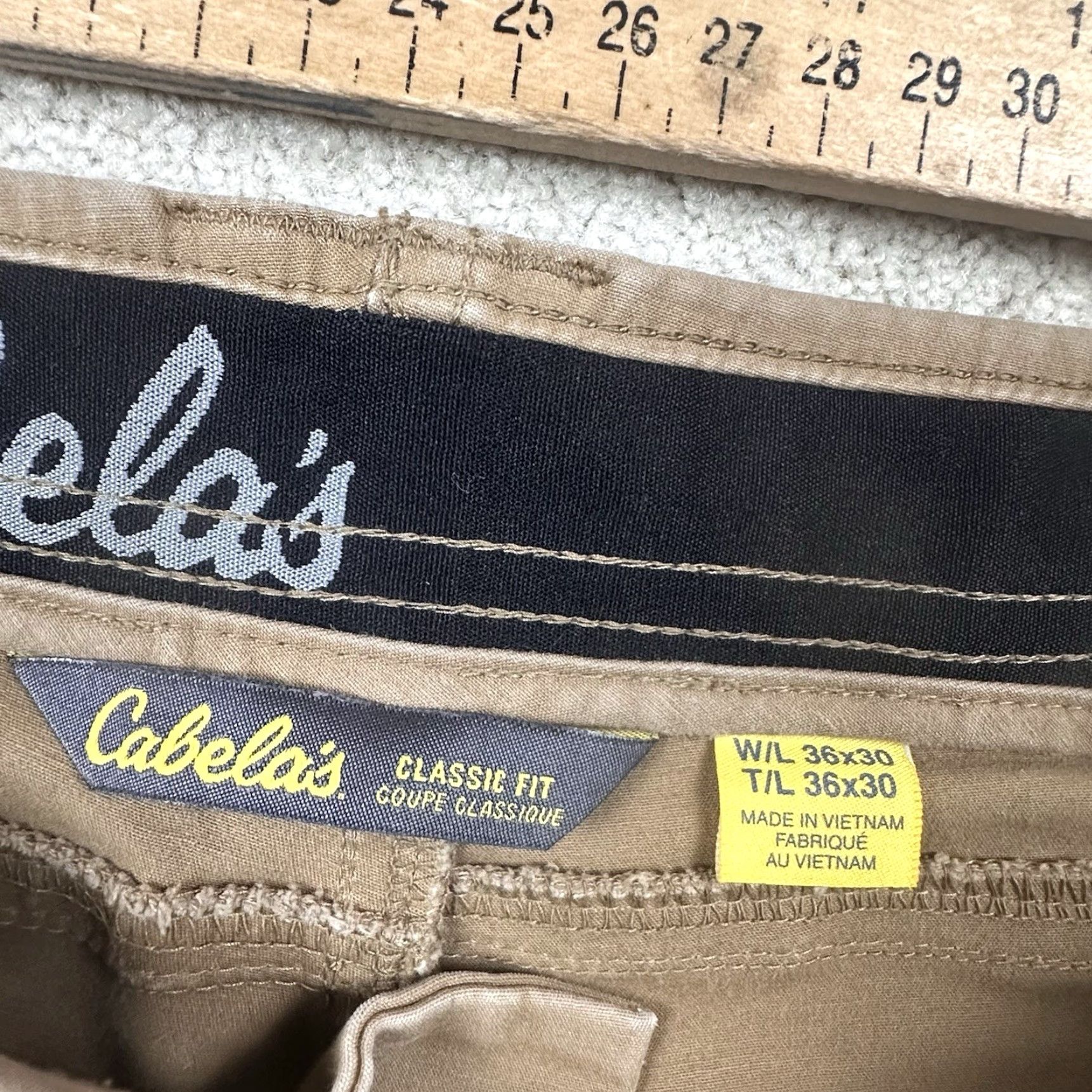 Vintage VINTAGE Cabela's Tactical Hunting Cargo Pants 36x30 Brown Workwear Outdoor Mens Size US 36 / EU 52 - 6 Thumbnail