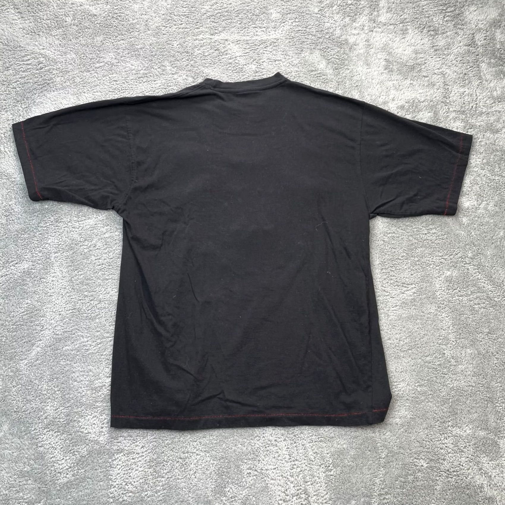 Avirex Avirex Shirt Mens XL Black Embroidered Eagle Logo Cotton Crew T-Shirt Vintage: No Size US XL / EU 56 / 4 - 4 Thumbnail