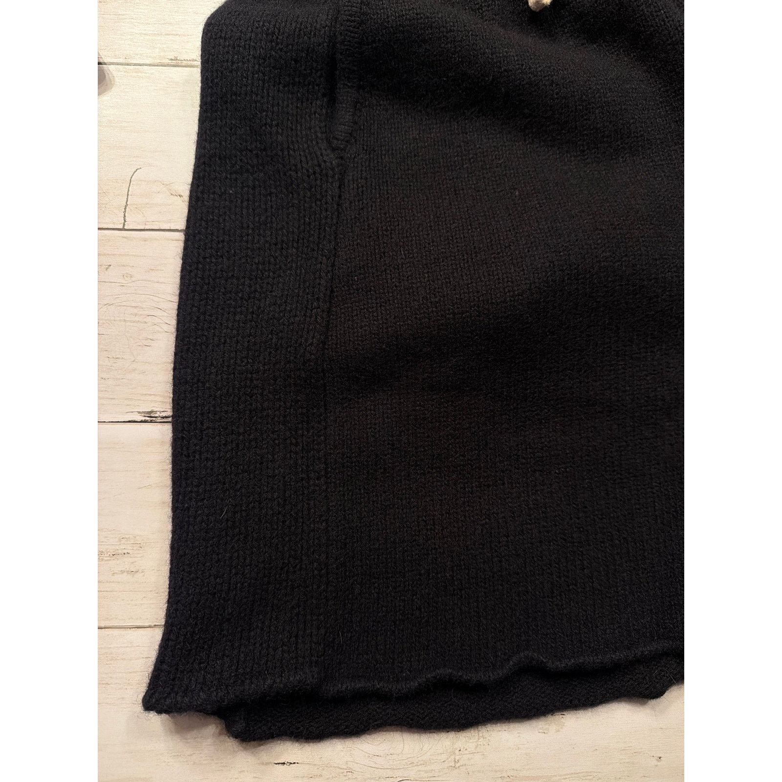 Les Tien Jet Black Cashmere Yacht Shorts size S Hand Knitted in Italy Size US 28 / EU 44 - 9 Thumbnail