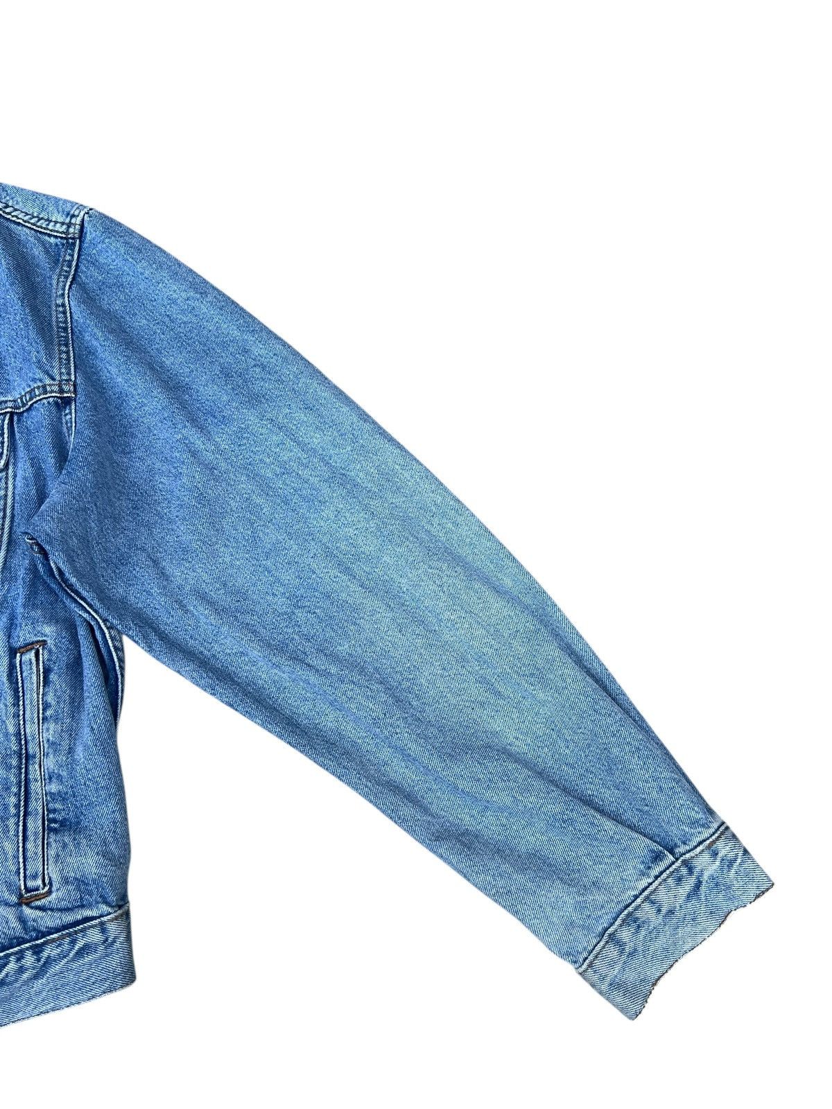 Diesel 90s Diesel Stars Series Distress Mud Denim Trucker Jacket Size US XL / EU 56 / 4 - 11 Thumbnail