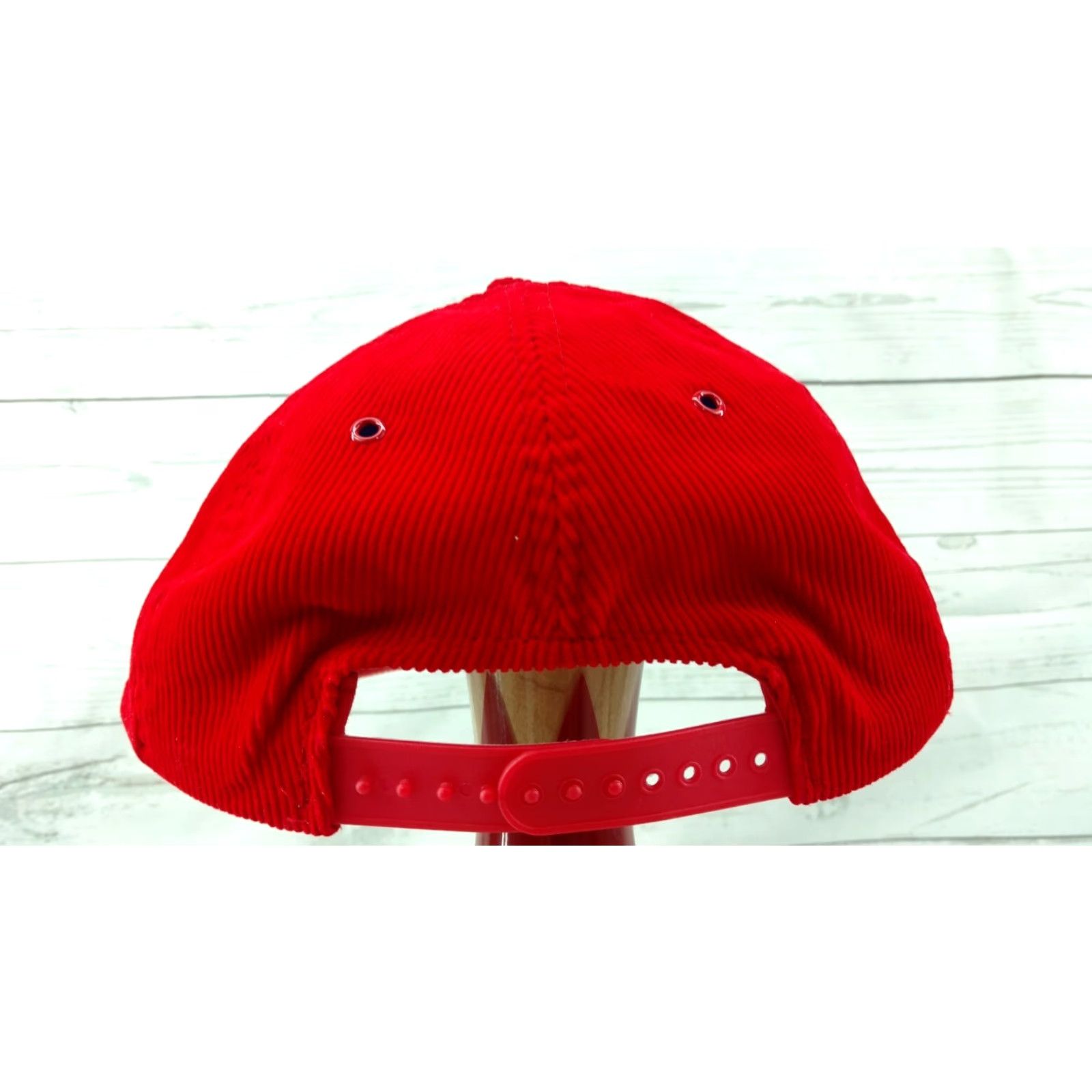 Vintage VINTAGE BOB EVANS Corduroy Hat Red Trucker Country Snapback Men Adjustable Size ONE SIZE - 6 Thumbnail