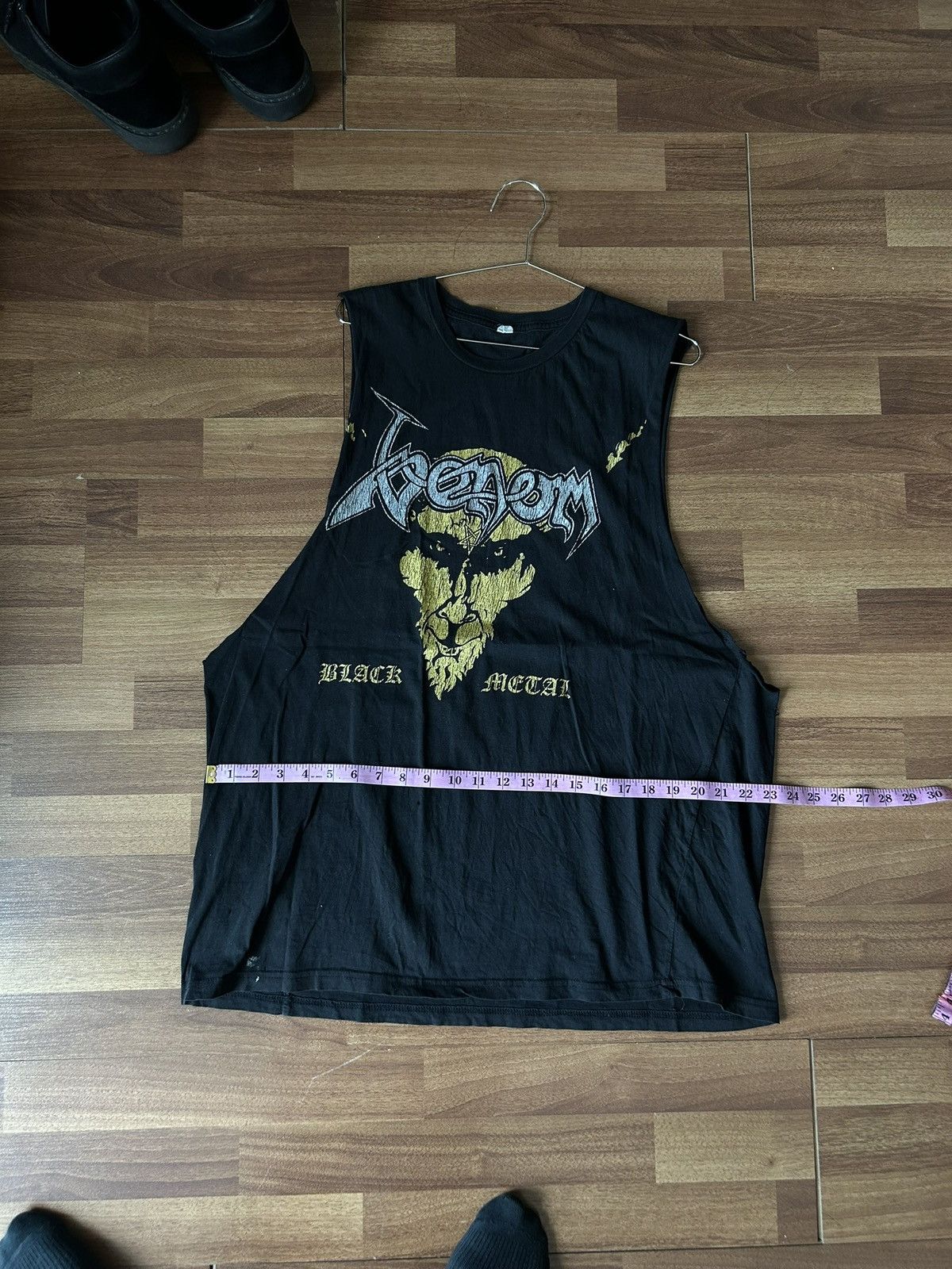 Band Tees Vintage Venom T Shirt Cut off Mayhem Bathory Thrashed Size US L / EU 52-54 / 3 - 6 Thumbnail