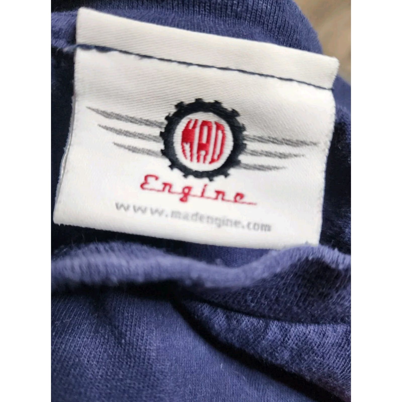 Mad Engine VINTAGE Juniors XL Mad Engine Vote For Me T Shirt Distressed Blue Short Sleeve Print Size XL / US 12-14 / IT 48-50 - 4 Thumbnail