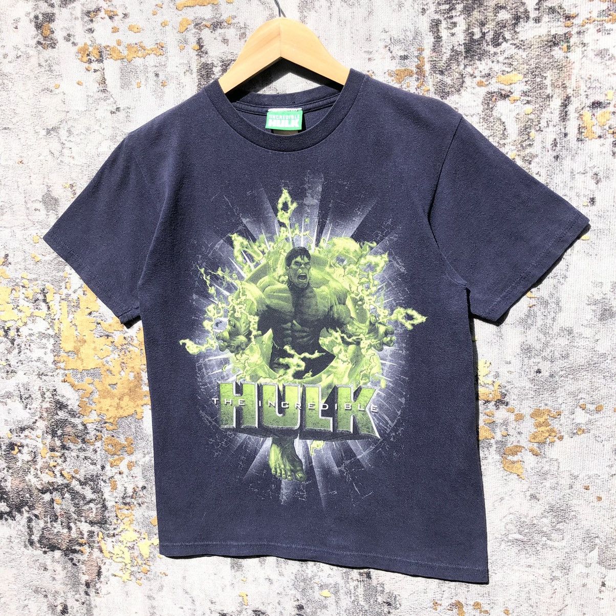 Marvel Comics × Vintage Vintage Hulk The Incredible Marvel Comics Shirt SunFaded Size US S / EU 44-46 / 1 - 3 Thumbnail