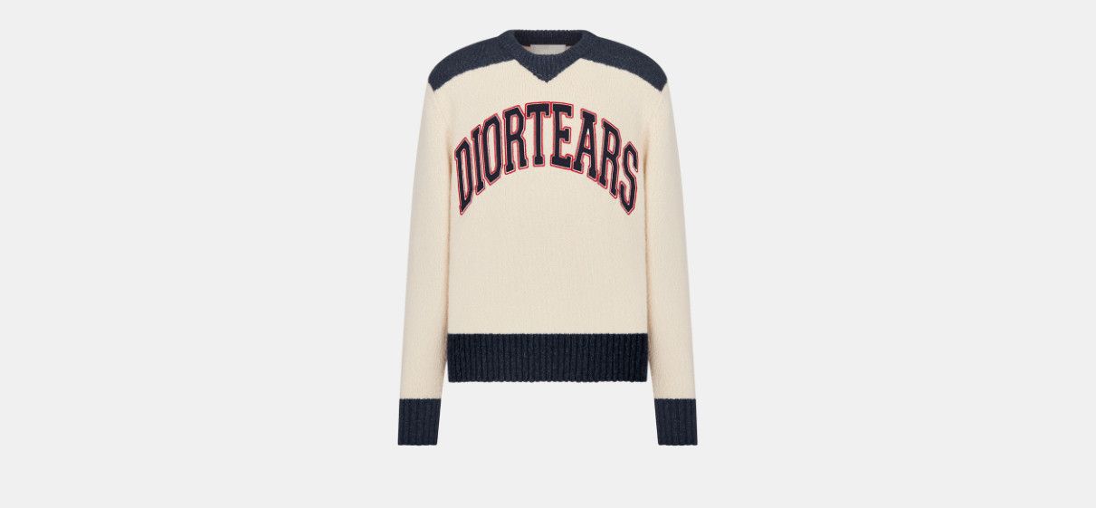 Dior DIOR TEARS Sweater White Size US XL / EU 56 / 4 - 1 Thumbnail
