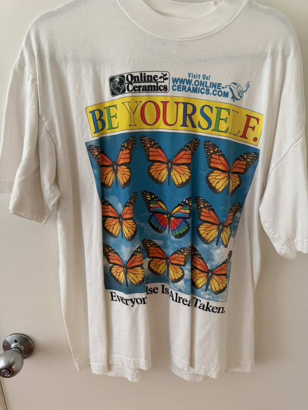 Online Ceramics “Be Yourself” Online Ceramics Tee Size US L / EU 52-54 / 3 - 1 Thumbnail