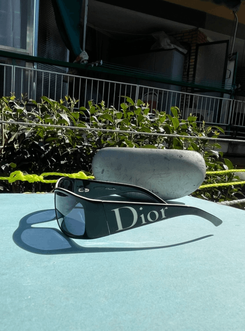 Dior DIOR Sunglasses Your Dior Wrap Shield Mask Ski Galliano Era Size ONE SIZE - 1 Thumbnail