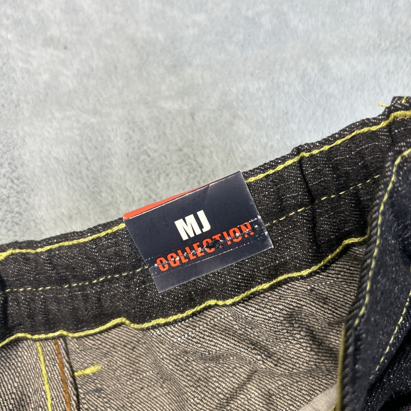 JNCO Beyond Baggy Embroidered Jeans Youth Medium 25x18 Loose Wide Size US 26 / EU 42 - 15 Thumbnail
