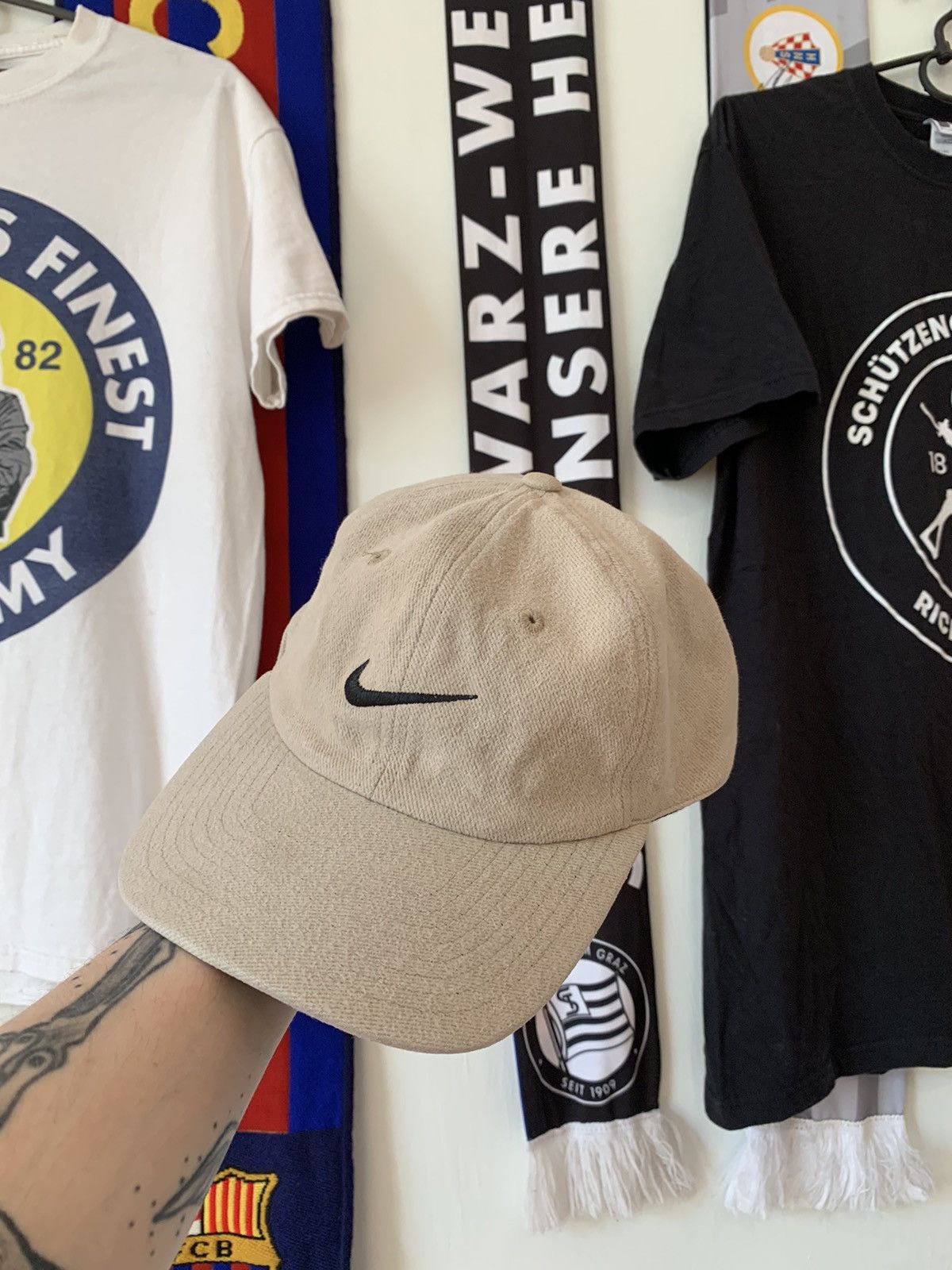 Nike × Vintage Nike vintage cap Size ONE SIZE - 1 Thumbnail