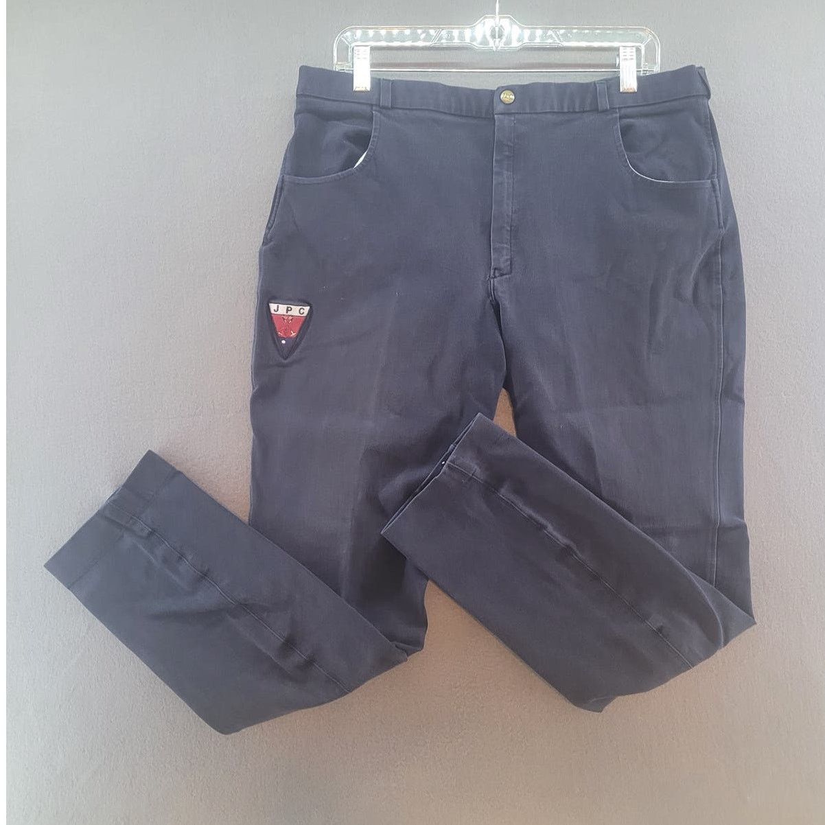 Vintage Jaipur Polo Company JPC 36 Black equestrian Pro Polo Jeans Size US 36 / EU 52 - 1 Thumbnail