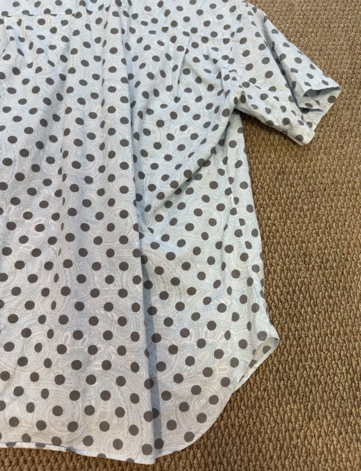Comme des Garcons Comme des Garçons Polka Short Sleeve Shirt K23 Size US XS / EU 42 / 0 - 7 Thumbnail