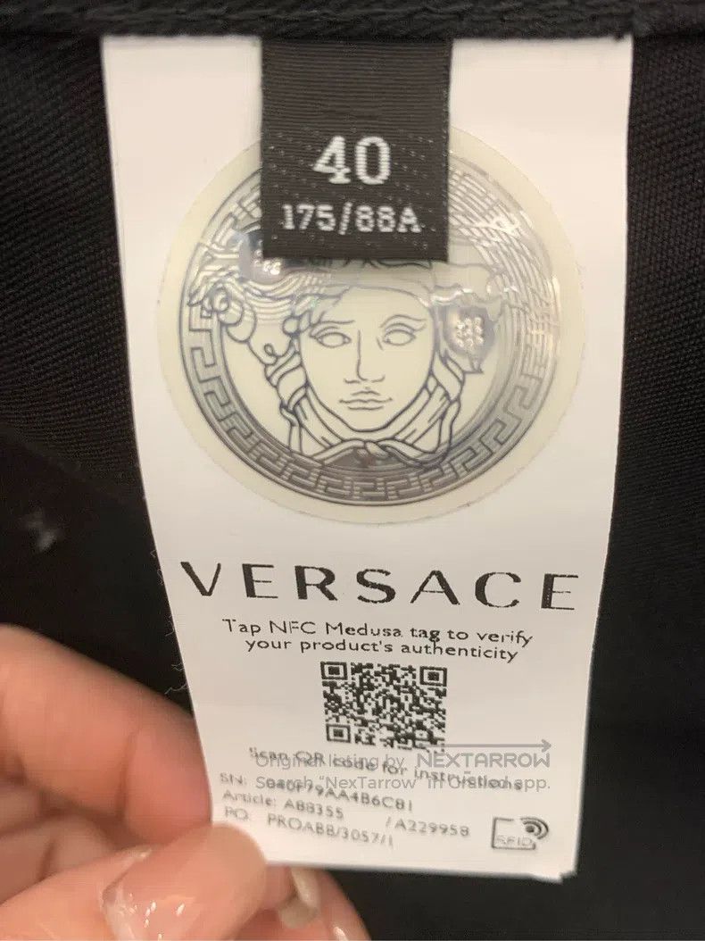 Versace Versace Printed cow coat Size US XXS / EU 40 - 3 Thumbnail