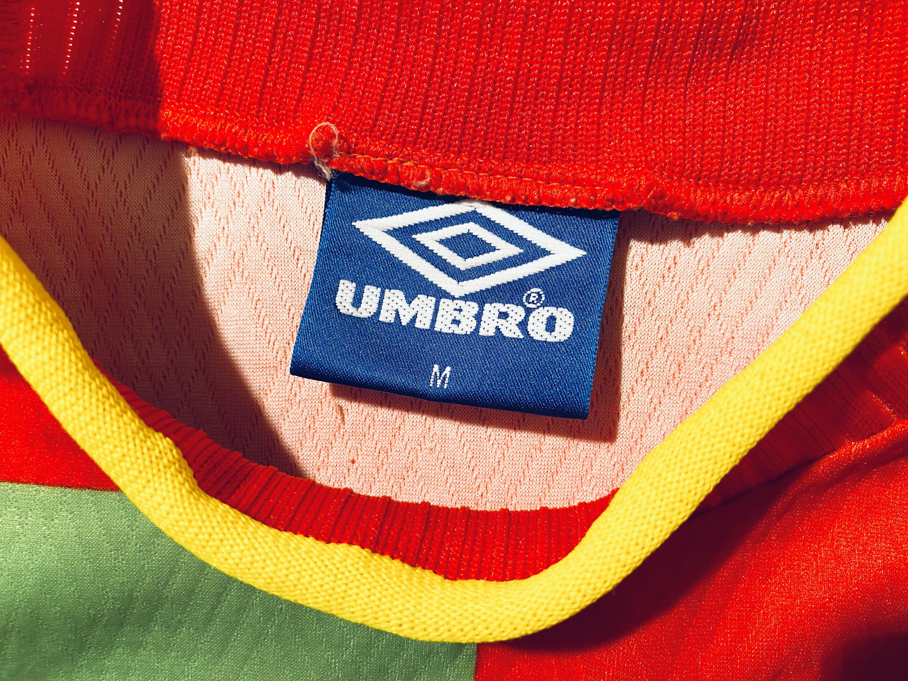 Umbro × Vintage England Away Goalkeeper Euro 96 Football Shirt Jersey Size US M / EU 48-50 / 2 - 8 Thumbnail