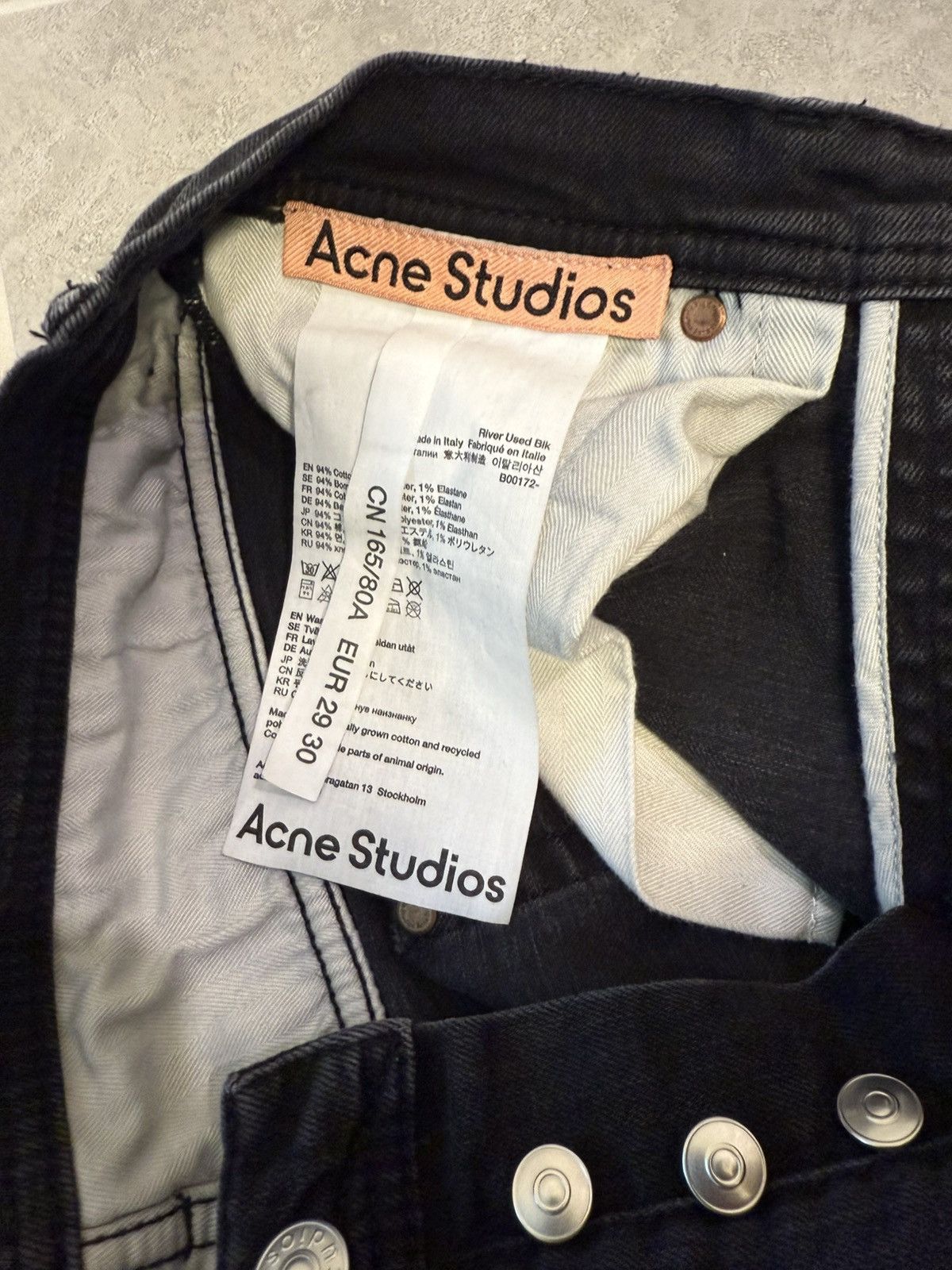 Acne Studios Acne studios river denim Size US 29 - 2 Thumbnail