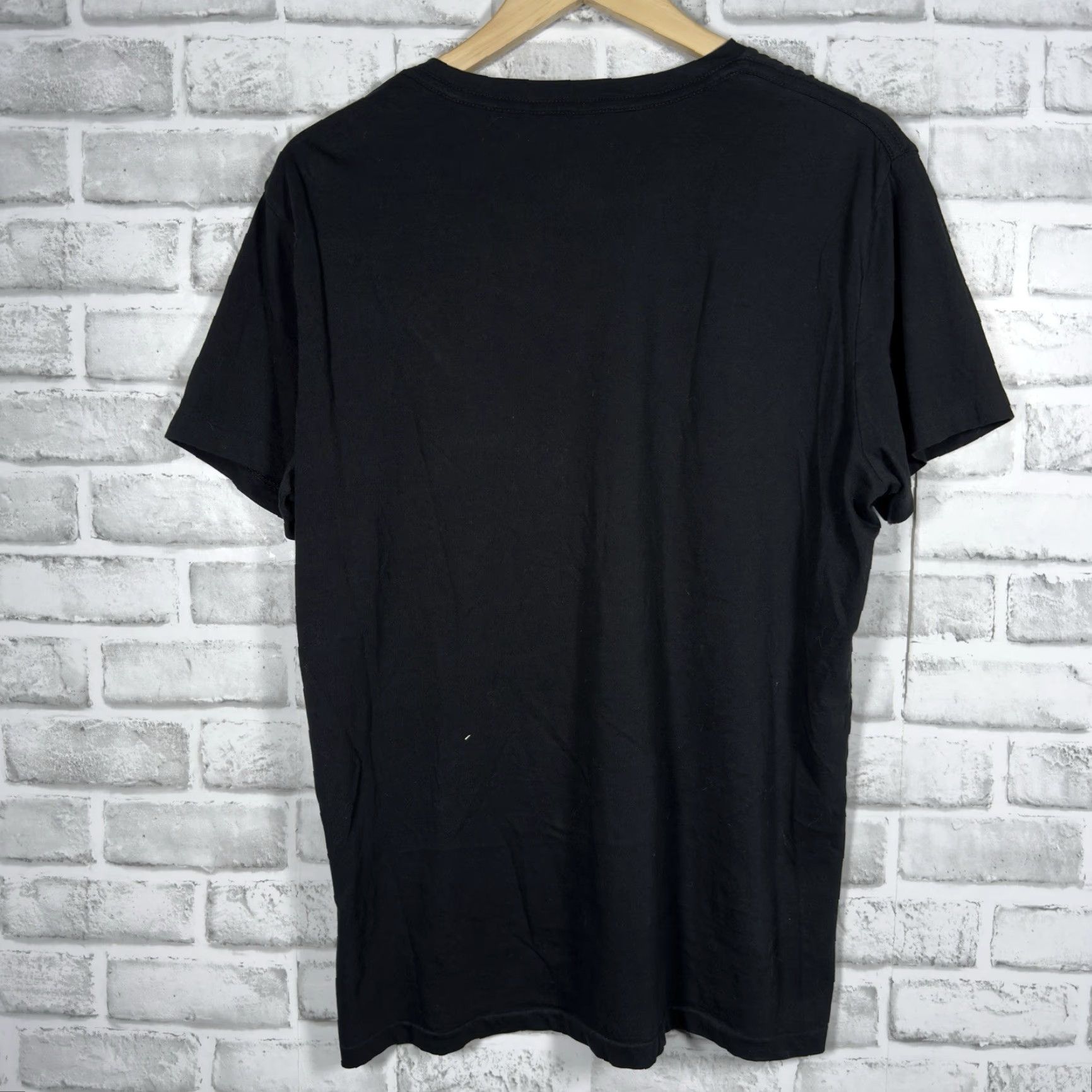Allsaints AllSaints Shirt Mens V-Neck Black Tee M Size US M / EU 48-50 / 2 - 5 Thumbnail