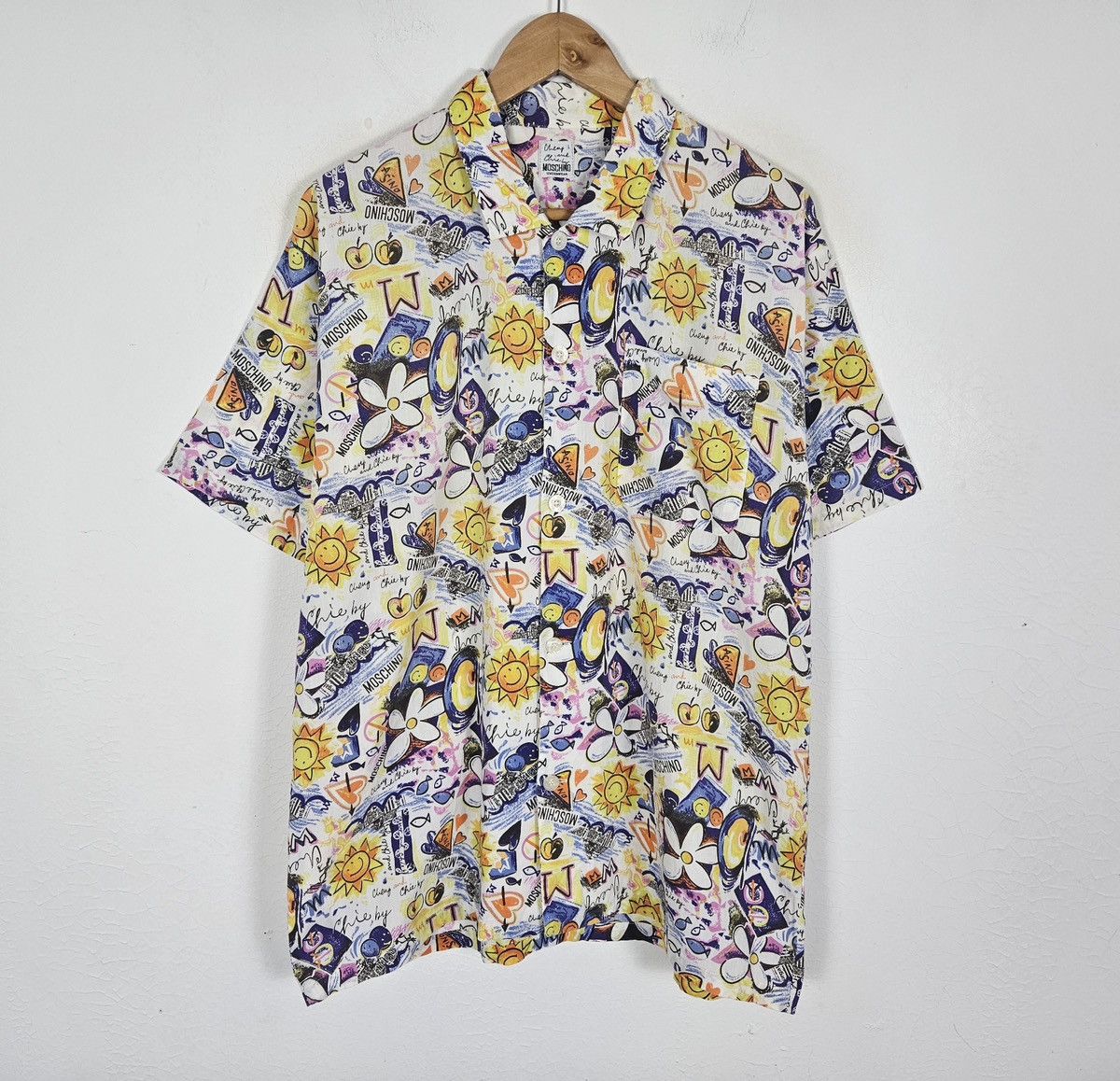 Moschino Cheap n Chic by Moschino pop wear button shirt Size US L / EU 52-54 / 3 - 3 Thumbnail