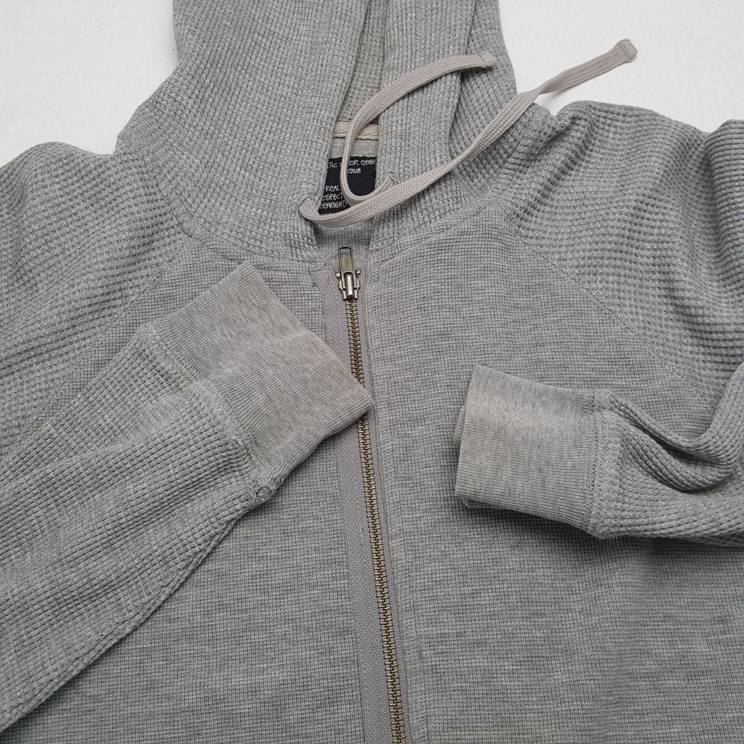 Stussy × Vintage STUSSY Streetwear Custom Art Logo Style Zipper Hoodies Size US M / EU 48-50 / 2 - 9 Thumbnail