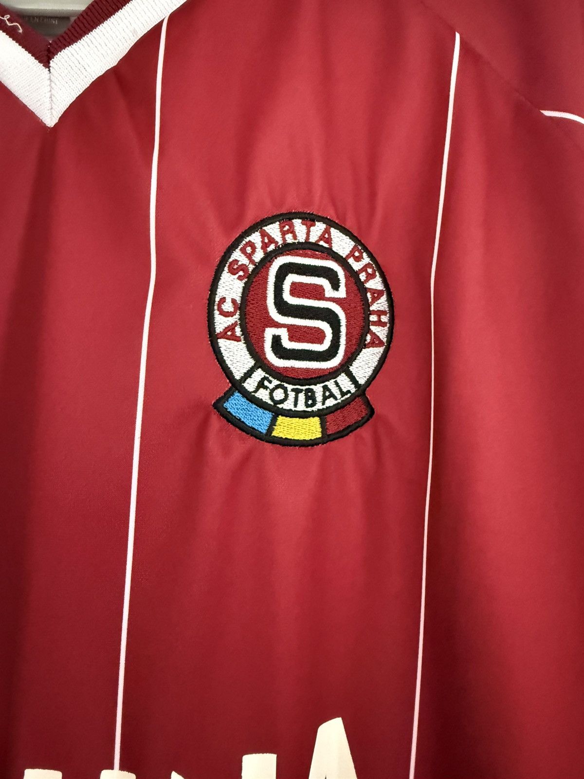Nike Authentic Sparta Praha Home team soccer jersey 2007 Size US XL / EU 56 / 4 - 4 Thumbnail