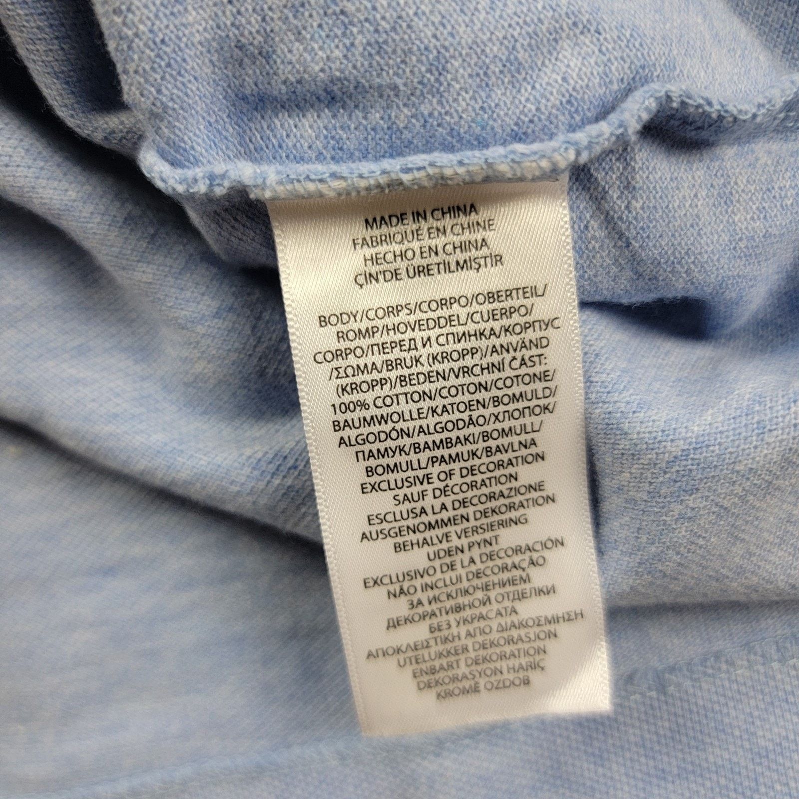 Polo Ralph Lauren Polo Ralph Lauren Polo Shirt Mens Light Blue Short Sleeve Size US XXL / EU 58 / 5 - 7 Thumbnail