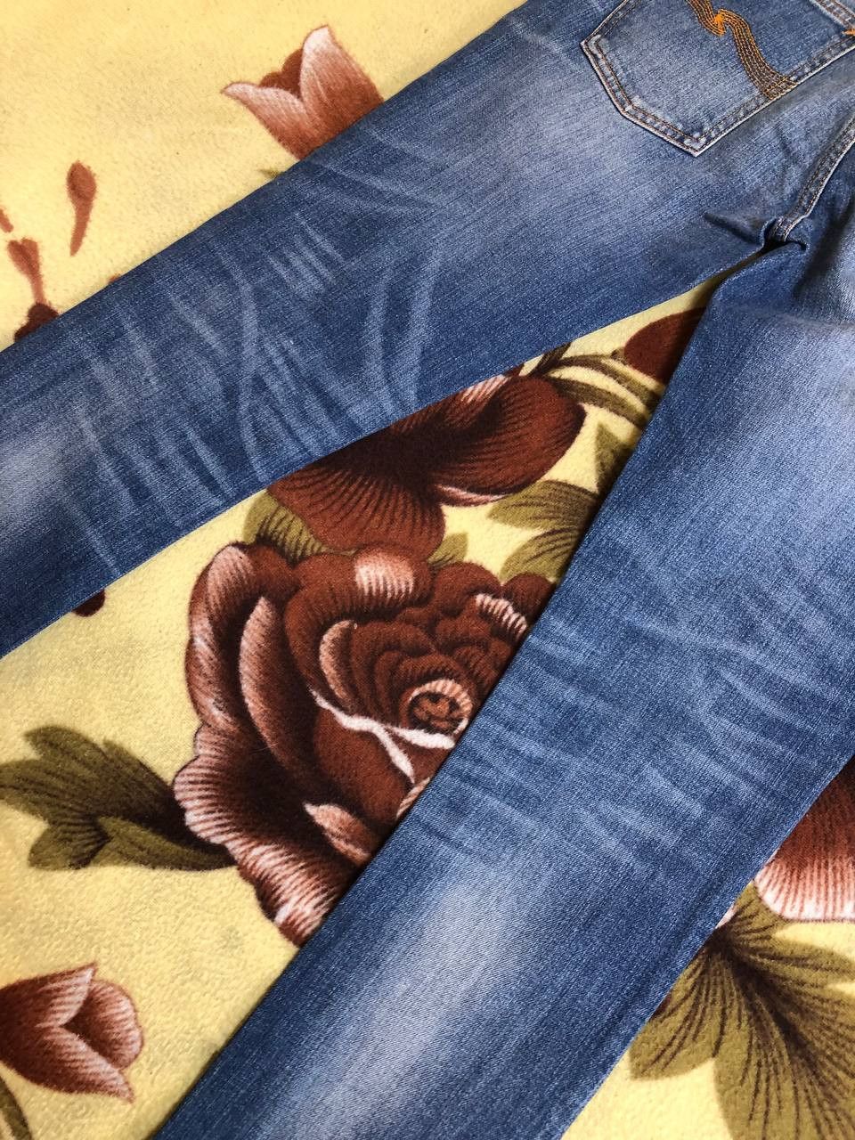Nudie Jeans Nudie Jeans Grim Tim Light Wash Jeans streetwear Size US 32 / EU 48 - 7 Thumbnail