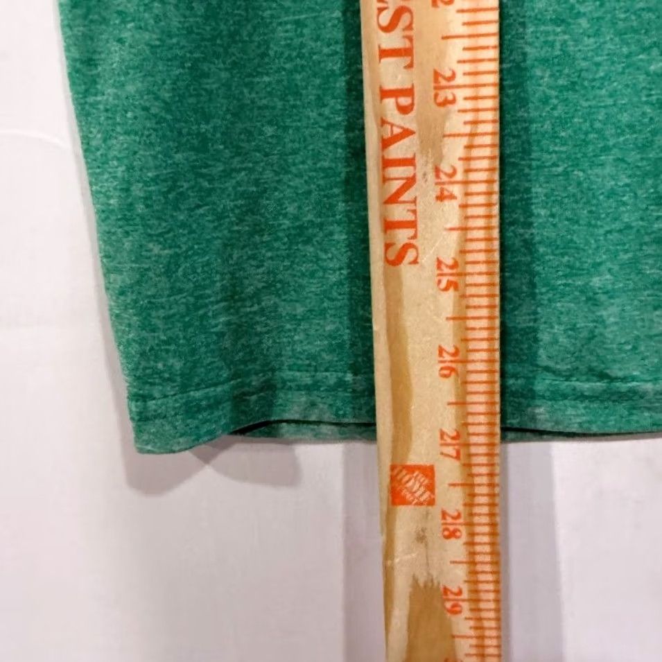 Vintage Marvel Hulk I’d Flex Mens M Green Graphic Tee Short Sleeve Size US 31 - 3 Thumbnail