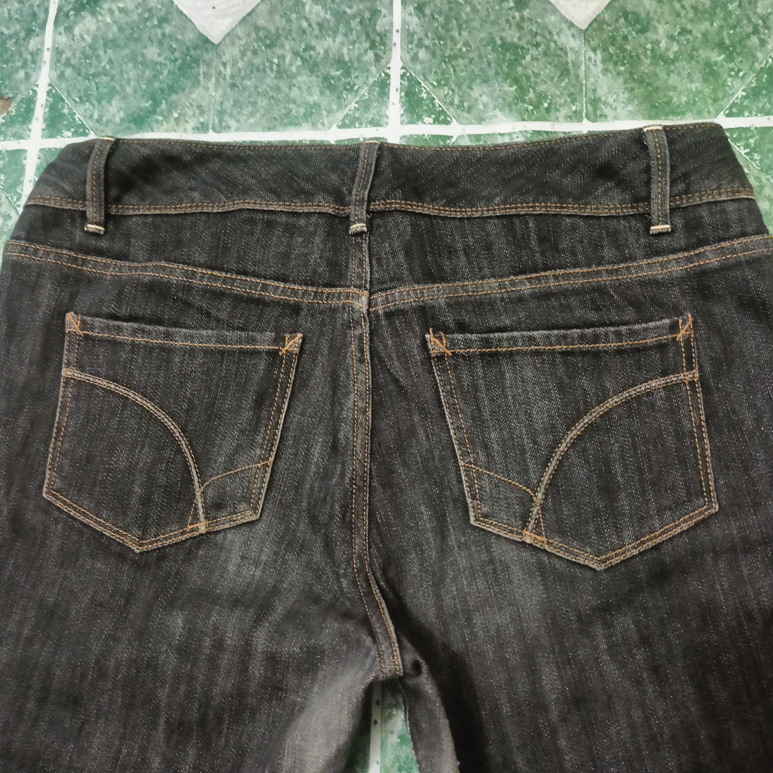 Eddie Bauer Japanese brand Eddie Bauer Bootcut Stretchable Black Jeans Size US 33 - 15 Thumbnail