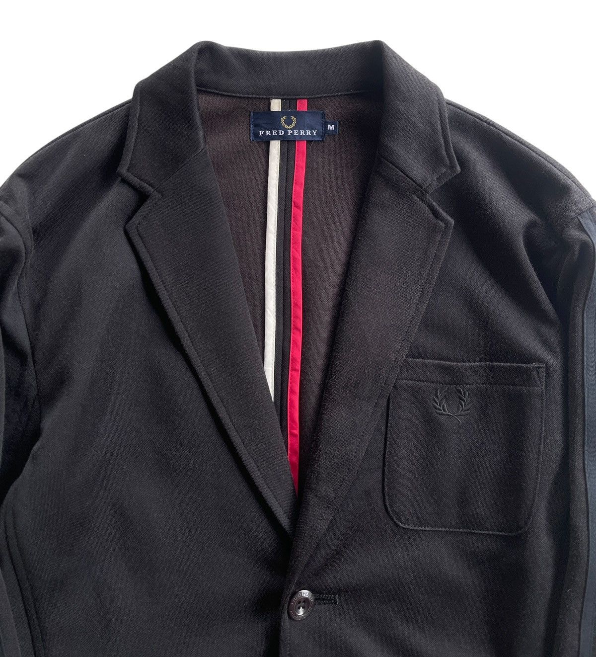 Fred Perry Fred Perry Black Casual Coat Size US M / EU 48-50 / 2 - 2 Thumbnail