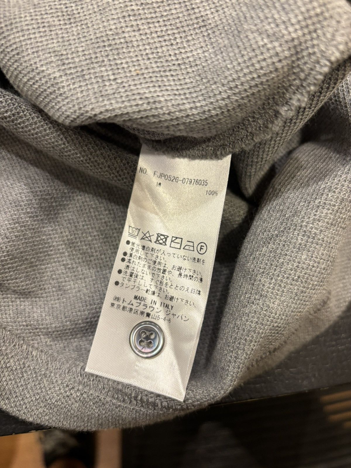 Thom Browne Thom Browne 4 Bar Polo Shirt Size US XS / EU 42 / 0 - 4 Thumbnail