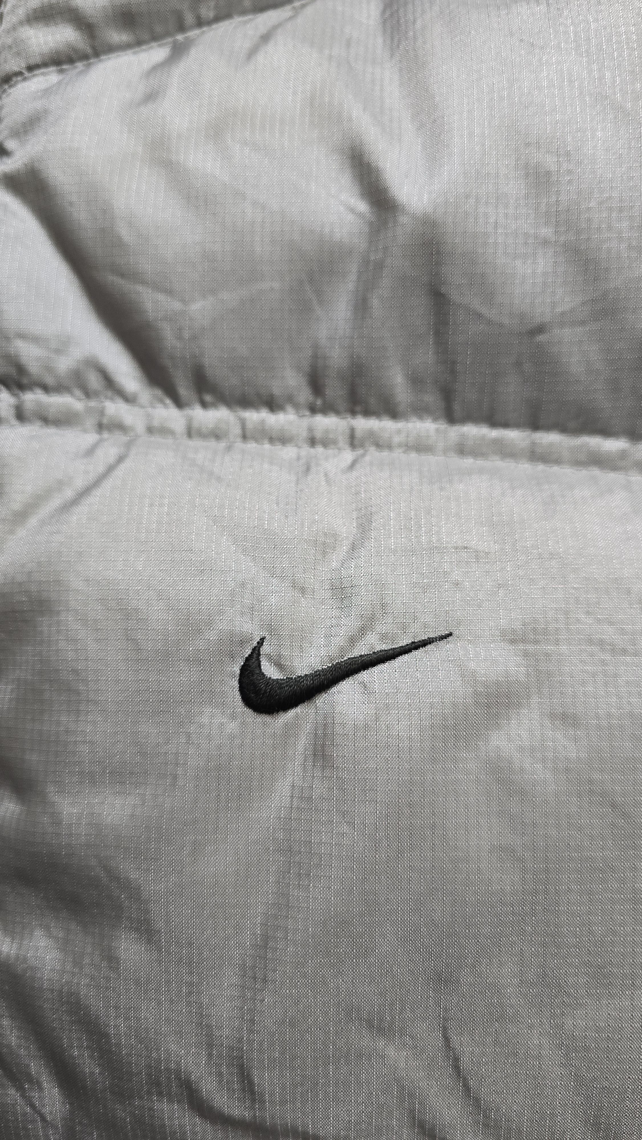 Nike Nike Vintage Y2K Silver Down Puffer Jacket Heavy Winter Coat Size US M / EU 48-50 / 2 - 14 Thumbnail