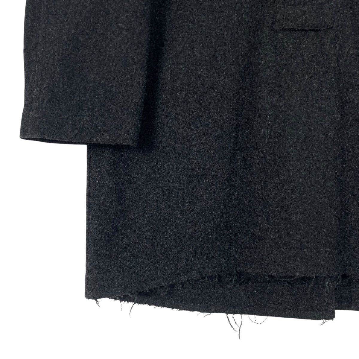 Issey Miyake Vintage Zucca Issey Miyake 2003 A/W Deconstructed Wool Coat Size M / US 6-8 / IT 42-44 - 7 Thumbnail