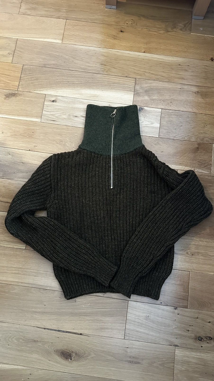 Kapital Kapital Wool Ribbed Zip Up Pullover Size US S / EU 44-46 / 1 - 2 Thumbnail