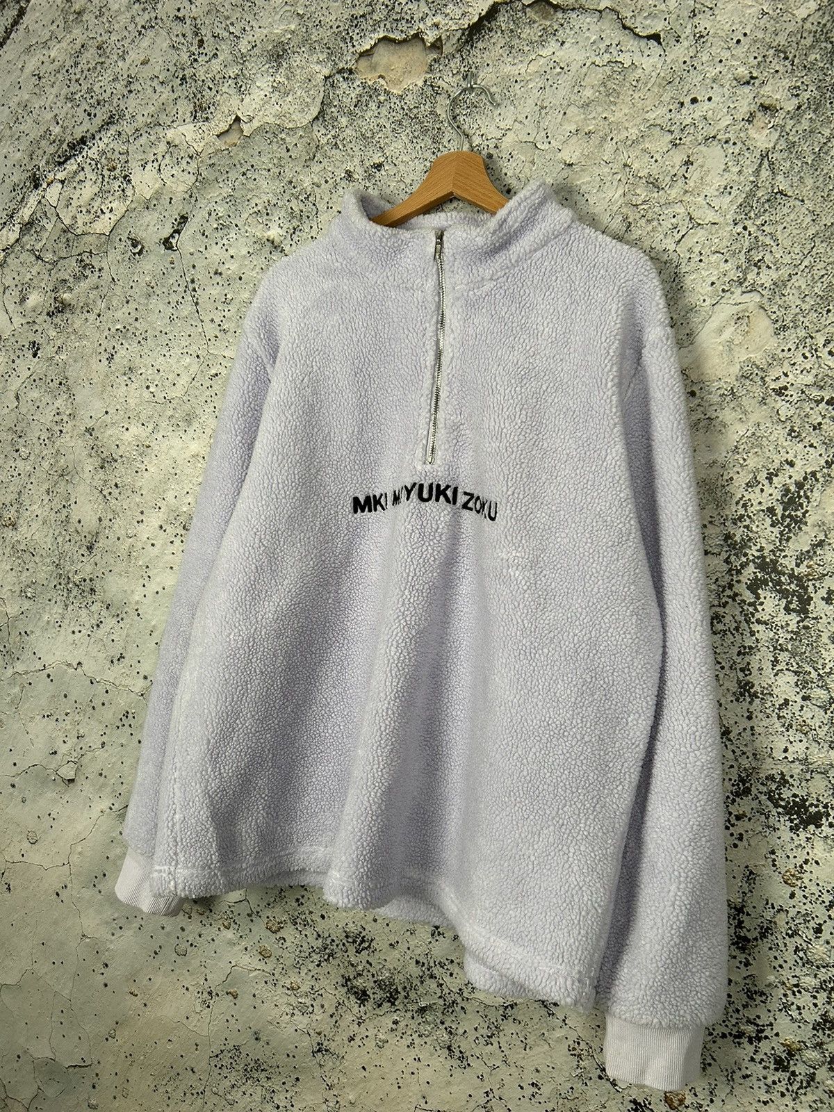 Japanese Brand Vintage Mki Miyuki Zoku Sherpa Fleece Sweatshirt Hype Size US XL / EU 56 / 4 - 2 Thumbnail