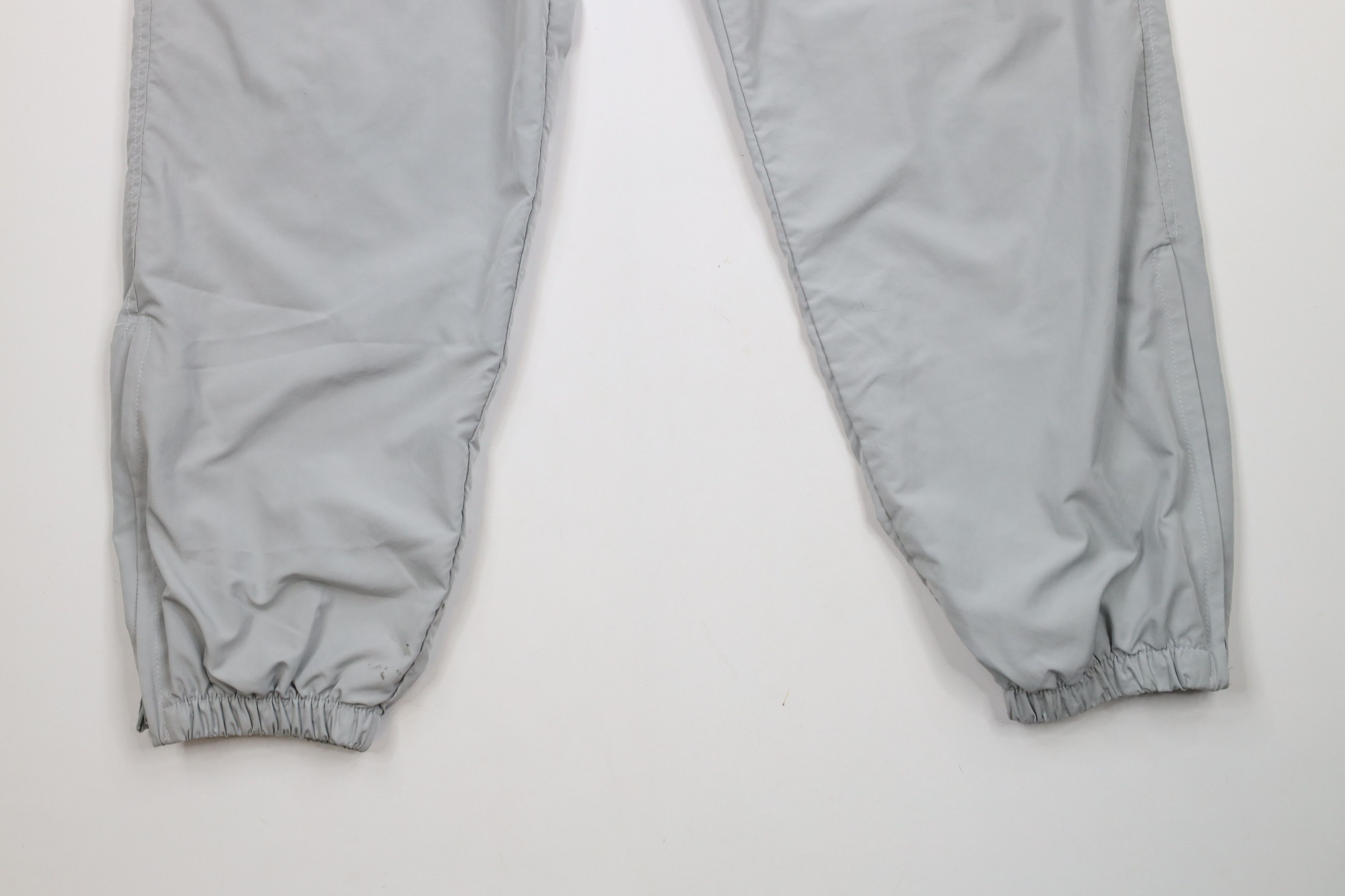 Reebok × Vintage Vintage 90s Reebok Logo Lined Windbreaker Joggers Pants Gray Size US 36 / EU 52 - 4 Thumbnail