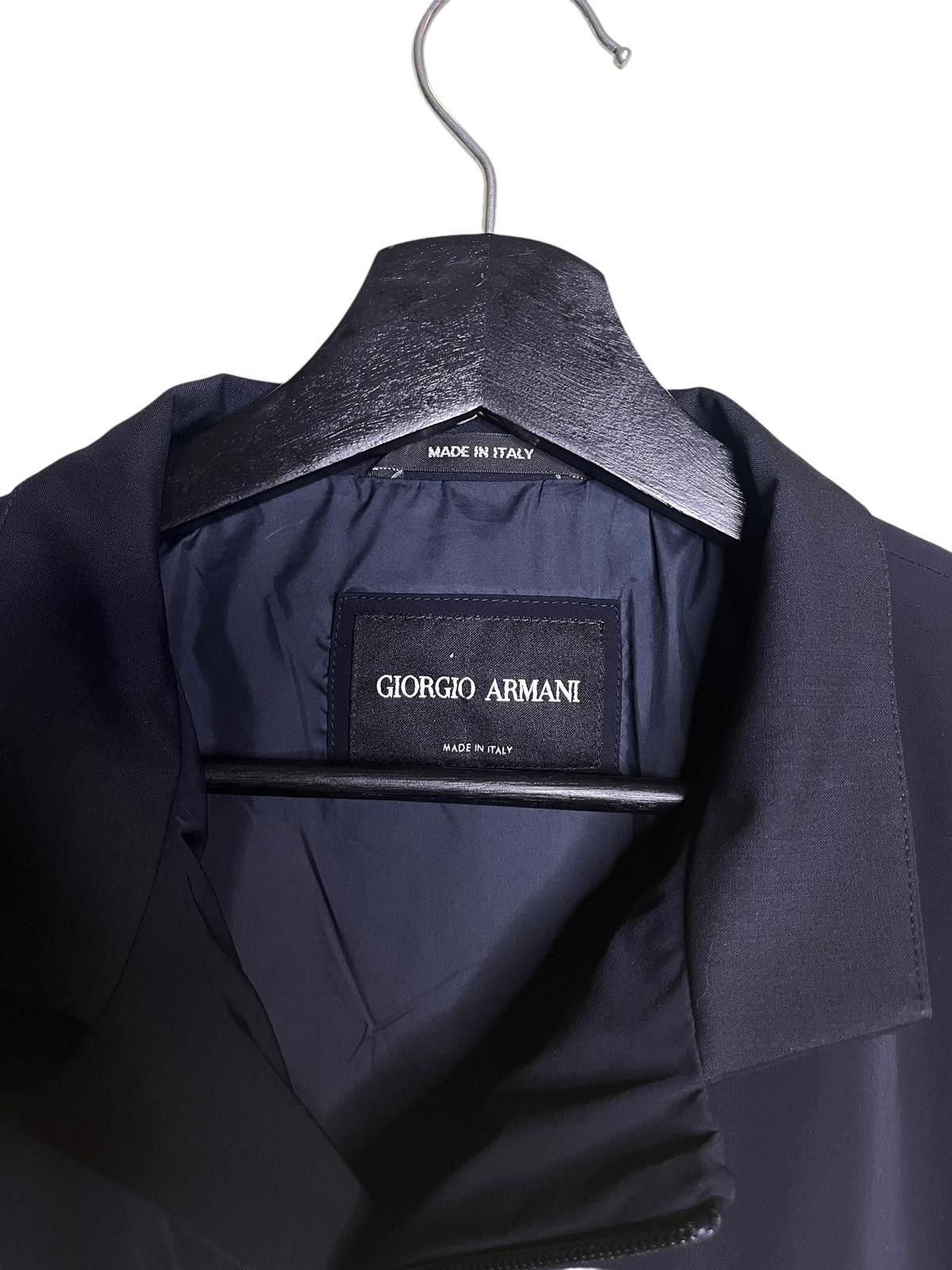 Giorgio Armani Giorgio Armani Water Repellent Technical Zip Jacket size 48 Size US M / EU 48-50 / 2 - 4 Thumbnail