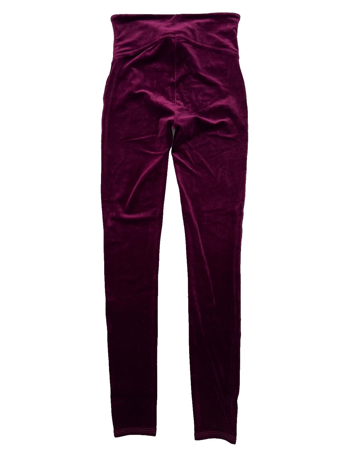 Spanx Spanx 2070 Velour Velvet Leggings Rich Burgundy ( S ) Size 28" / US 6 / IT 42 - 5 Thumbnail