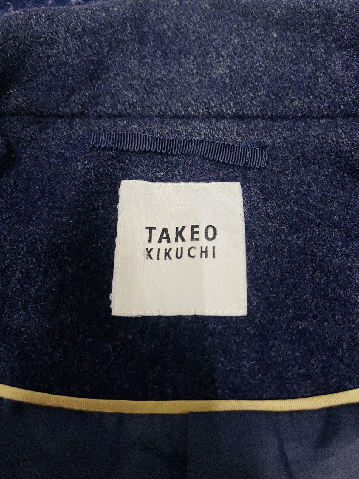 Japanese Brand × Takeo Kikuchi Takeo Kikuchi Wool Button Up Jacket (08) Size US L / EU 52-54 / 3 - 4 Thumbnail