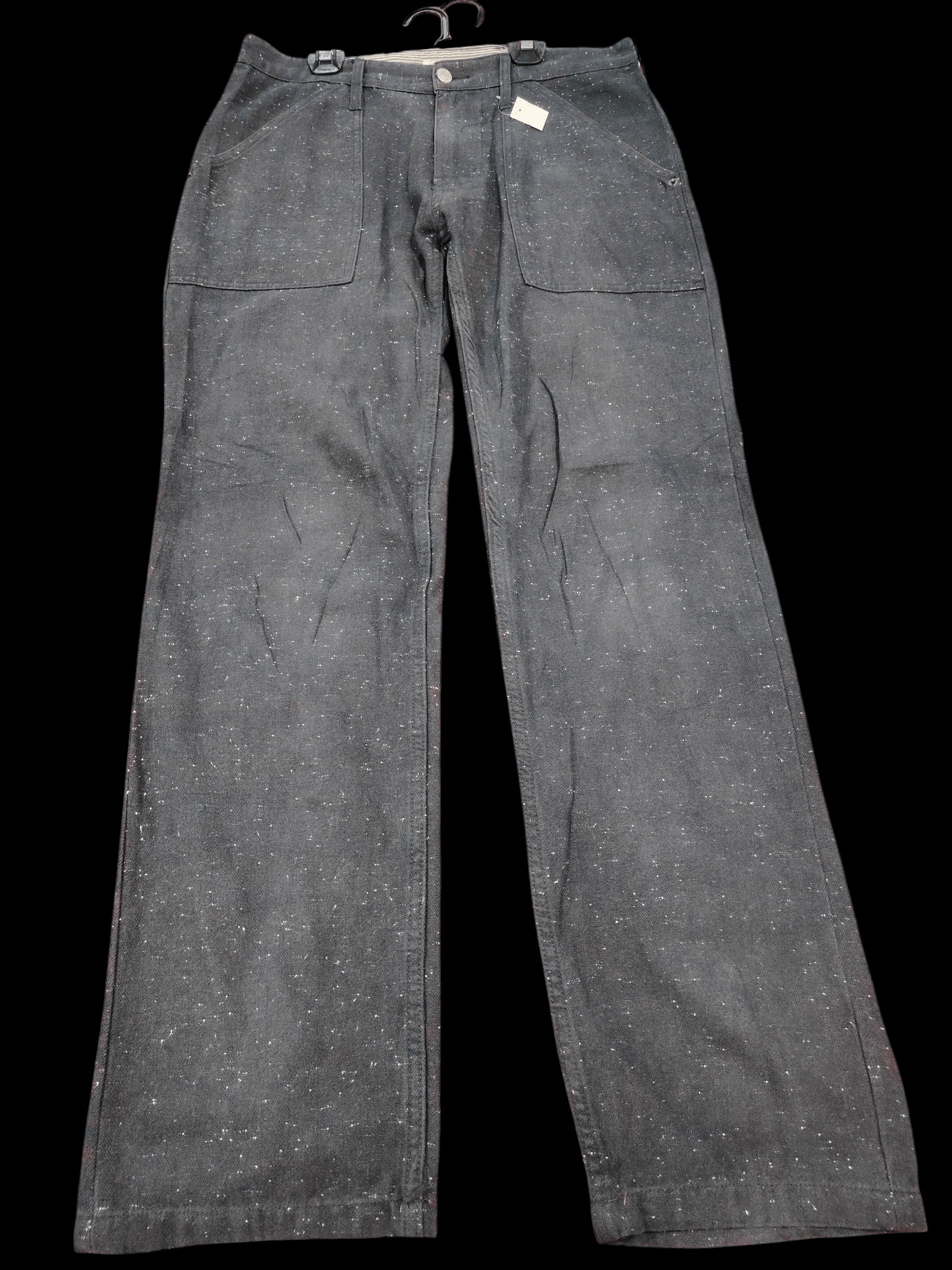 Global Work × Vintage SNOW WASH GLOBAL WORK BAKER PANTS Size US 33 - 1 Thumbnail